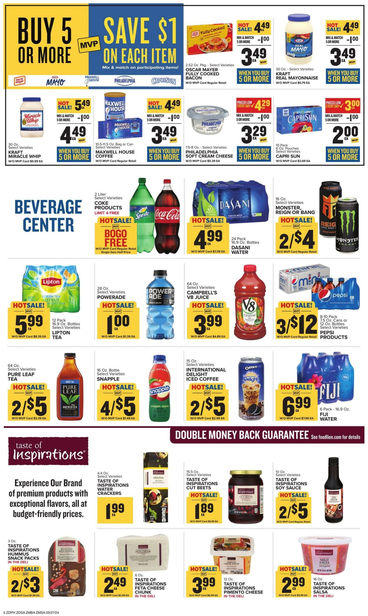 Food Lion Ad from 03/27/2024