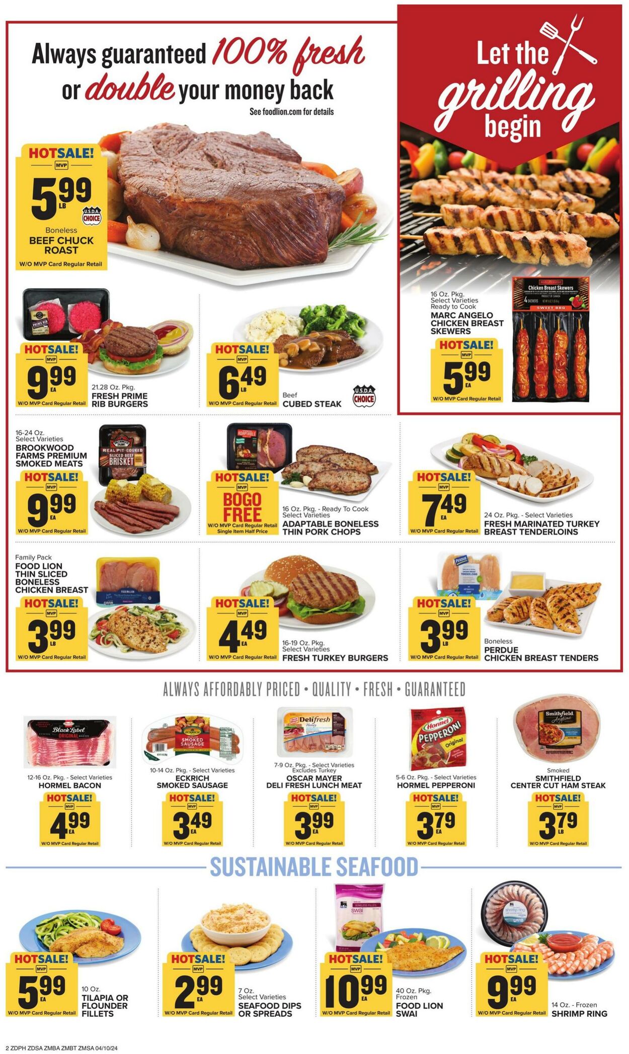 Food Lion Ad from 04/10/2024