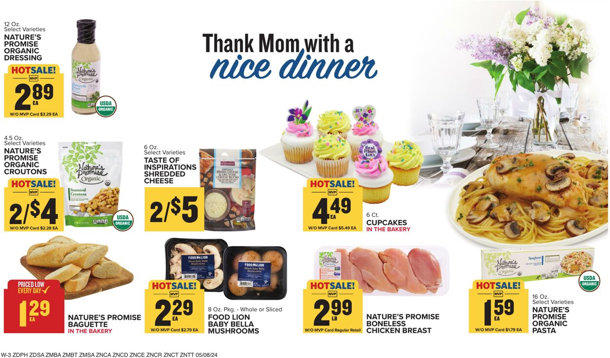 Food Lion Ad from 05/08/2024