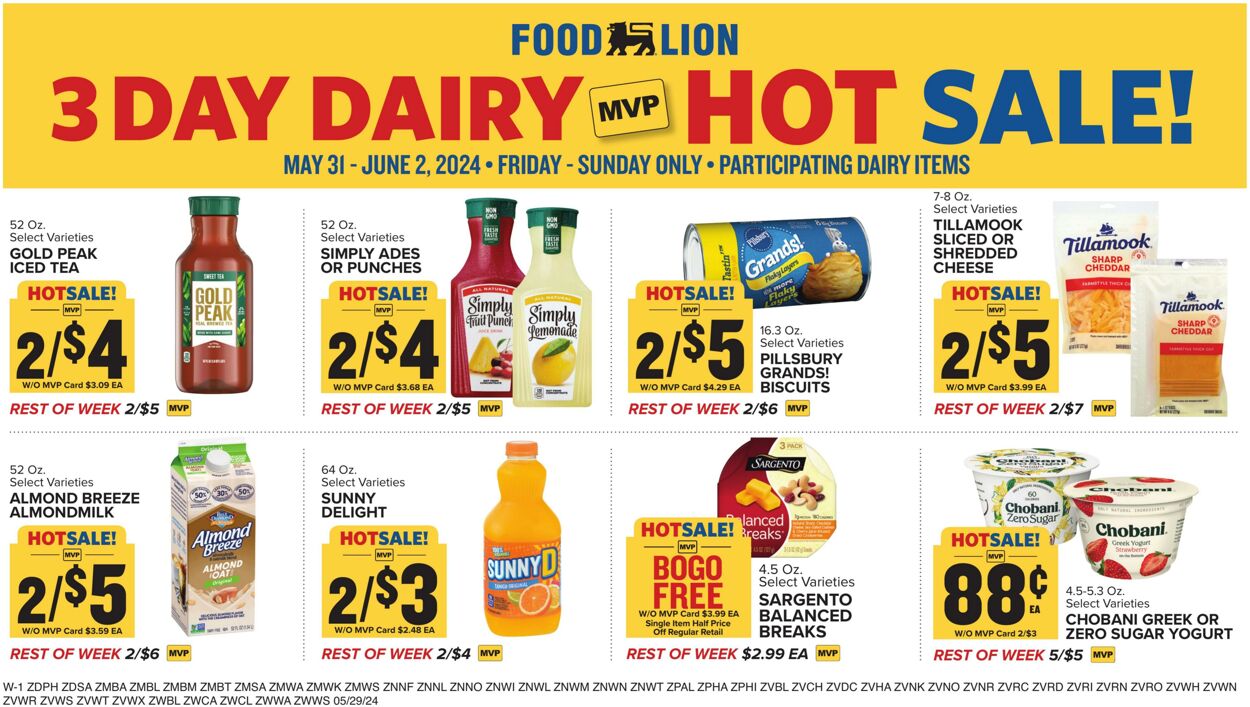 Food Lion Ad from 05/29/2024