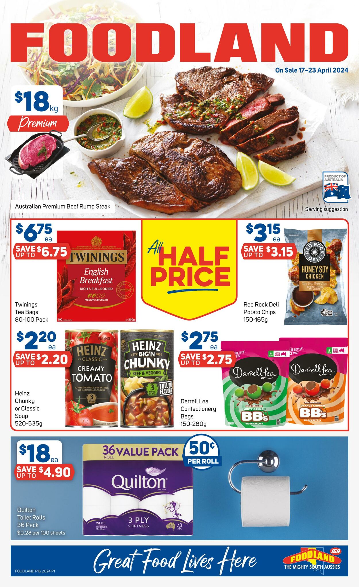 Foodland Ad from 04/17/2024