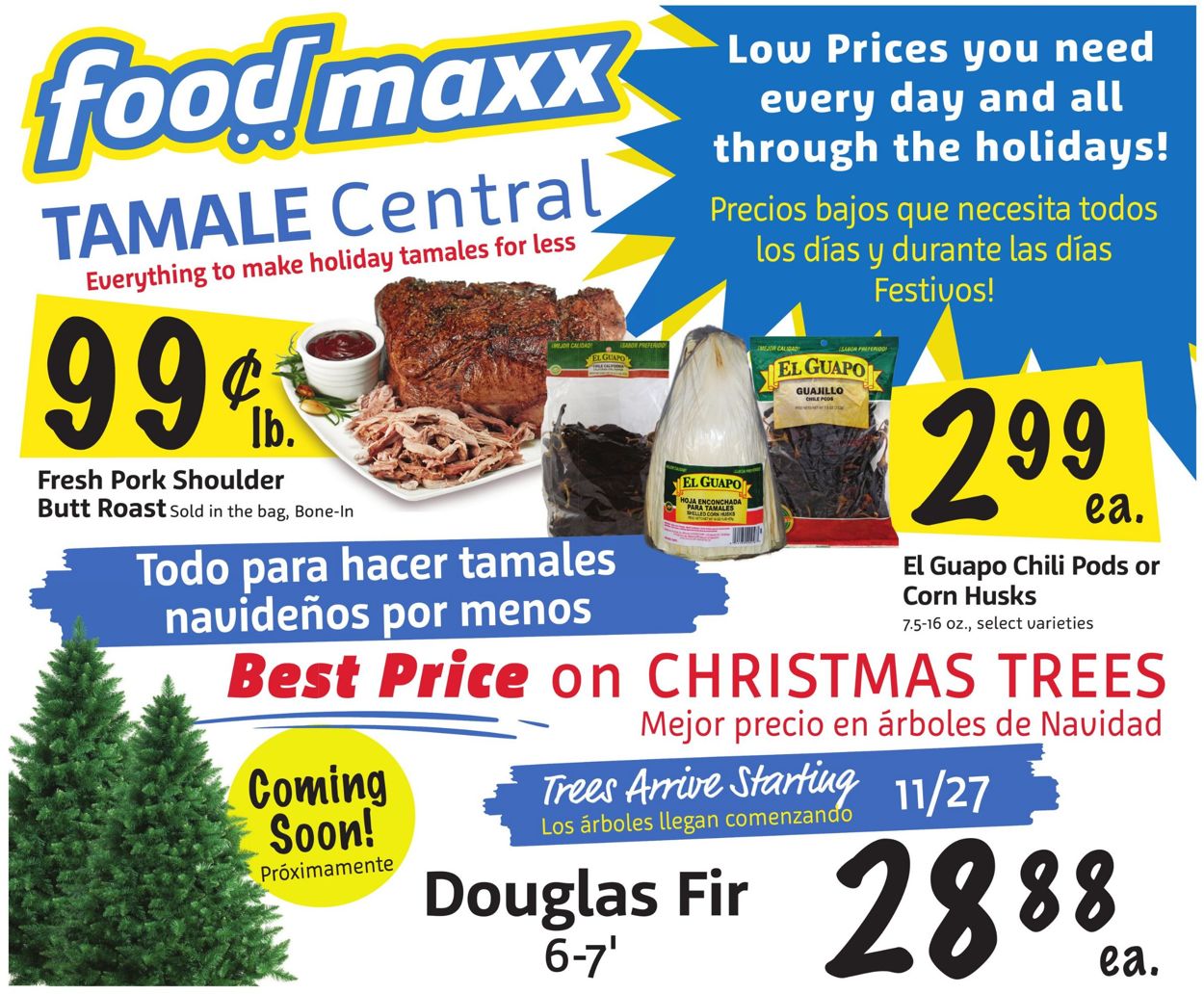 FoodMaxx Ad from 11/11/2020