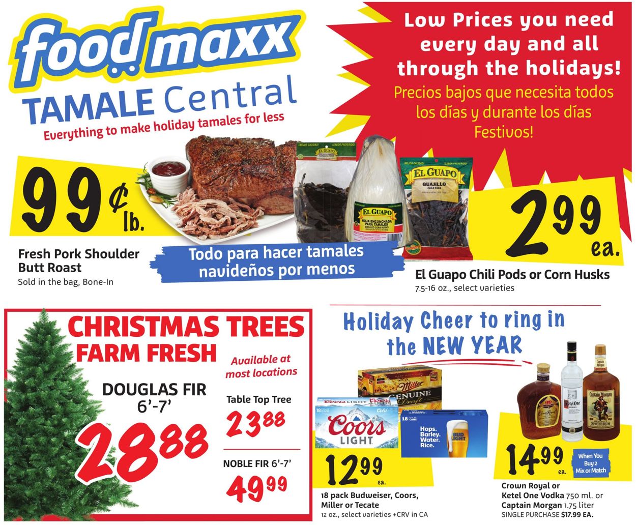 FoodMaxx Ad from 12/09/2020