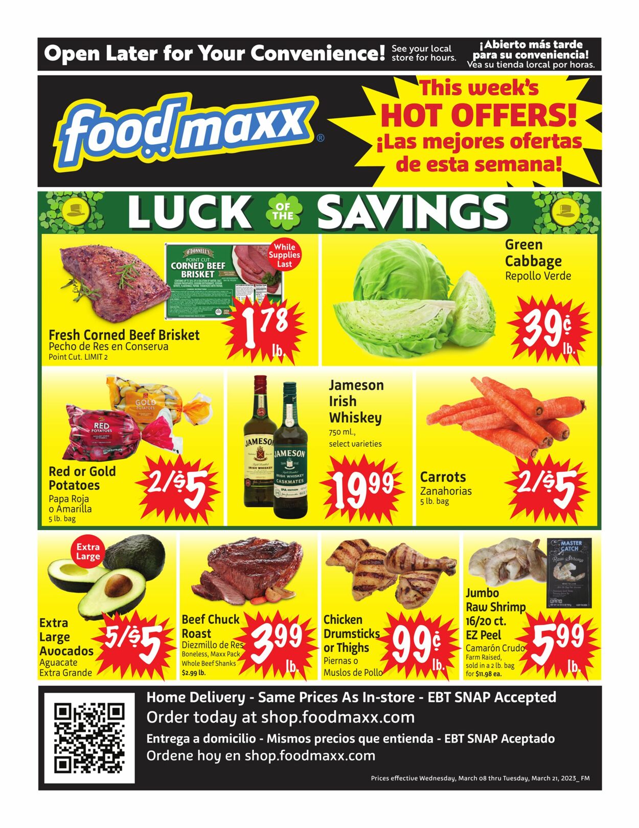 FoodMaxx Ad from 03/08/2023