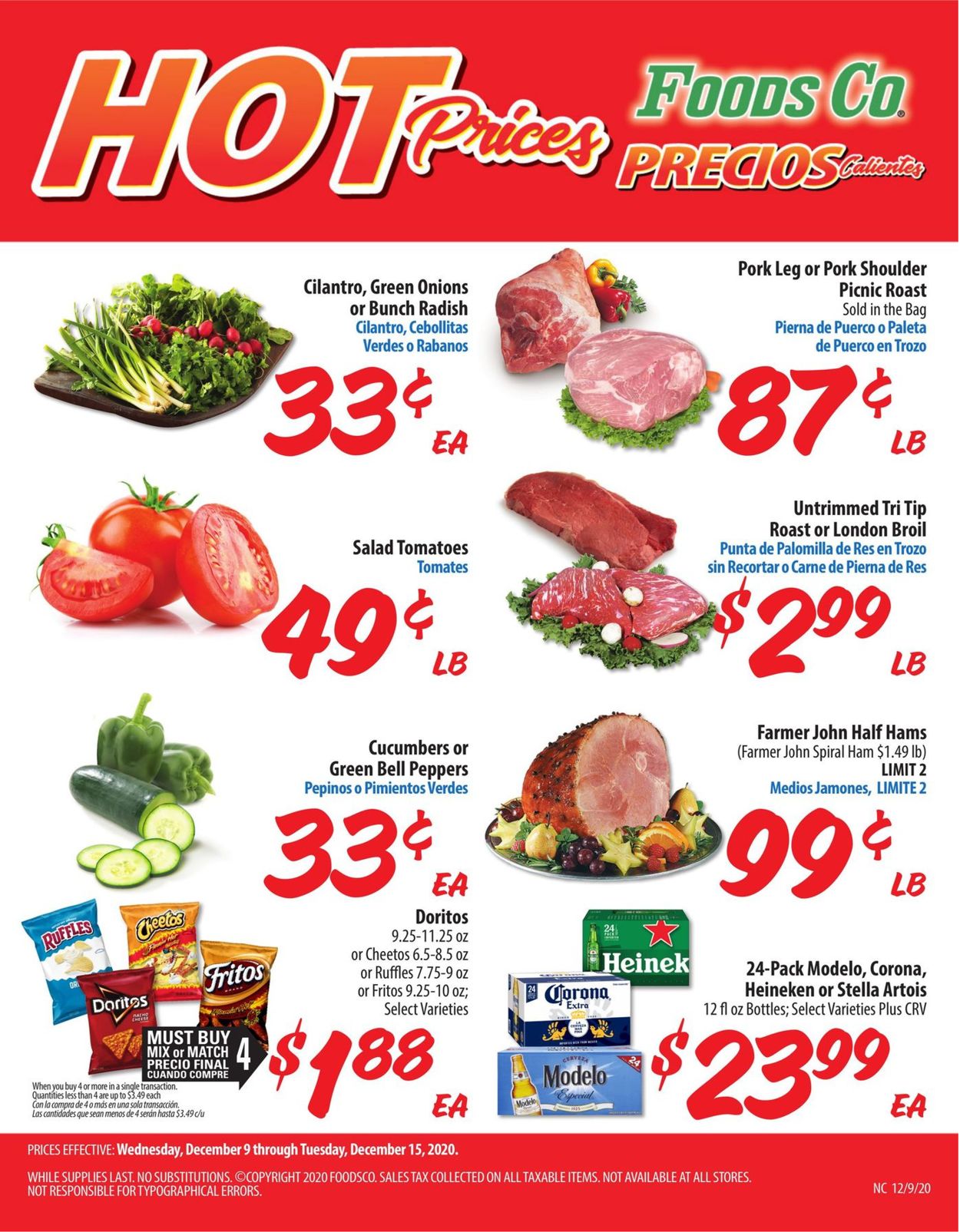 Foods Co. Ad from 12/09/2020