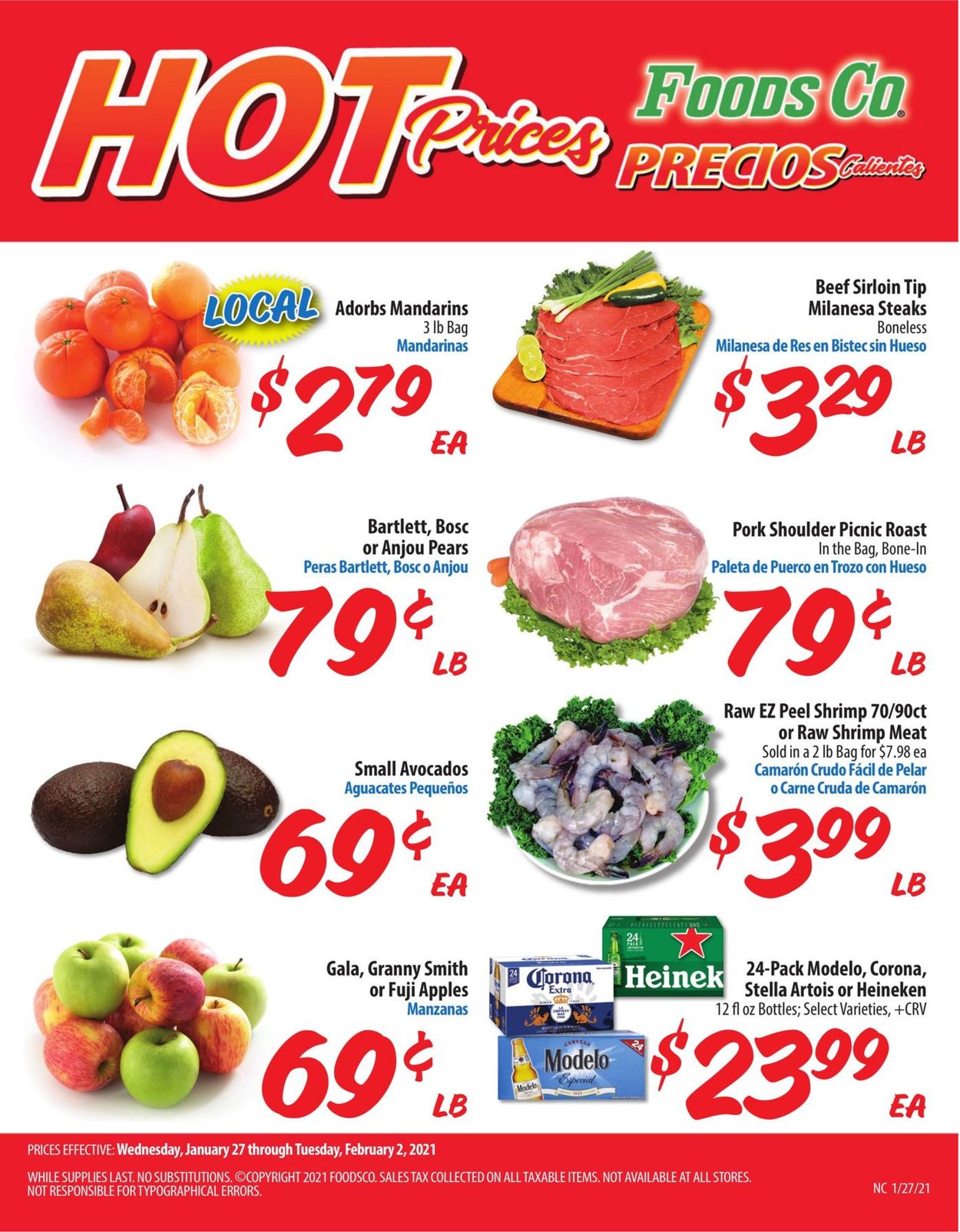 Foods Co. Ad from 01/27/2021