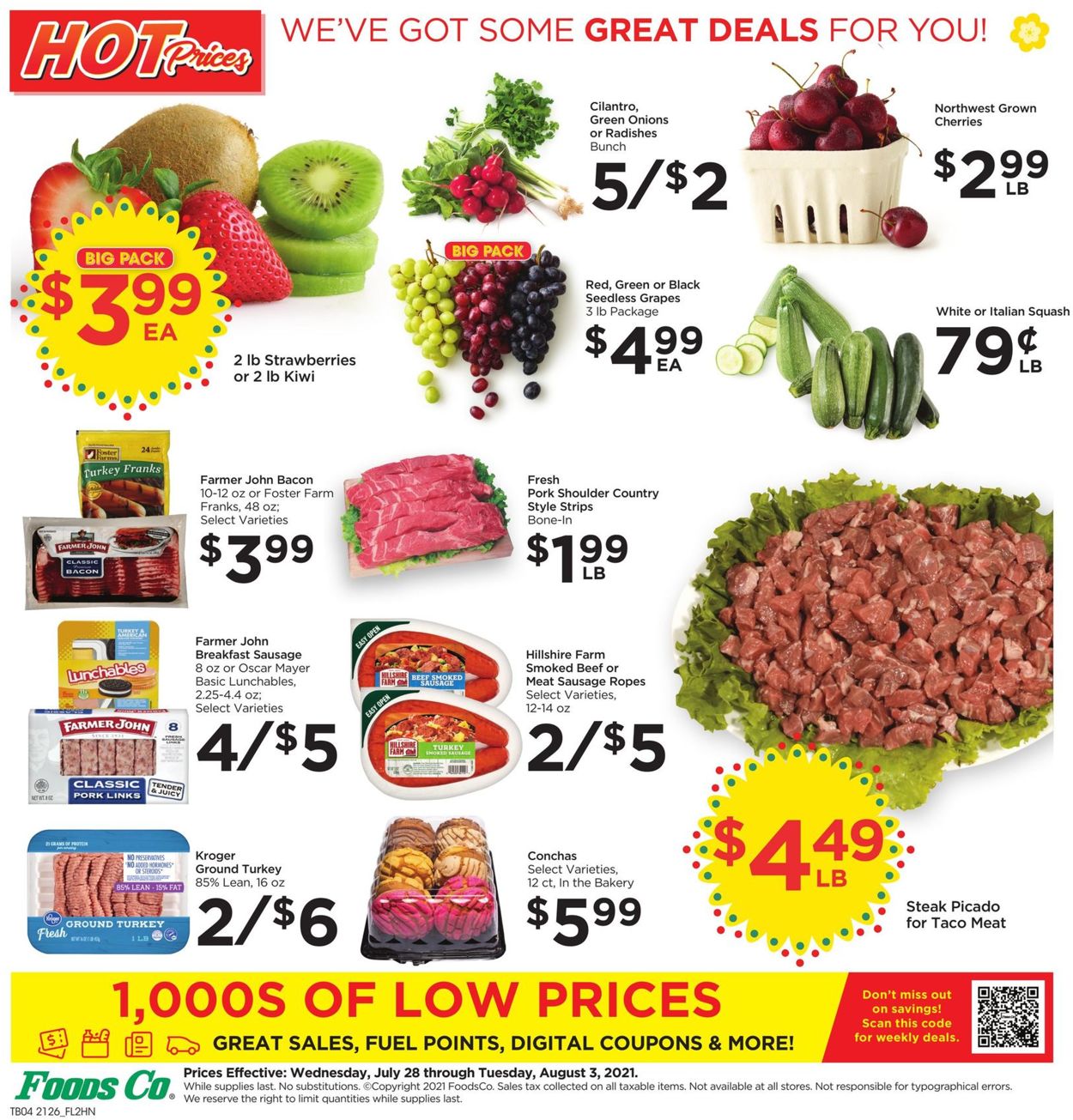 Foods Co. Ad from 07/28/2021