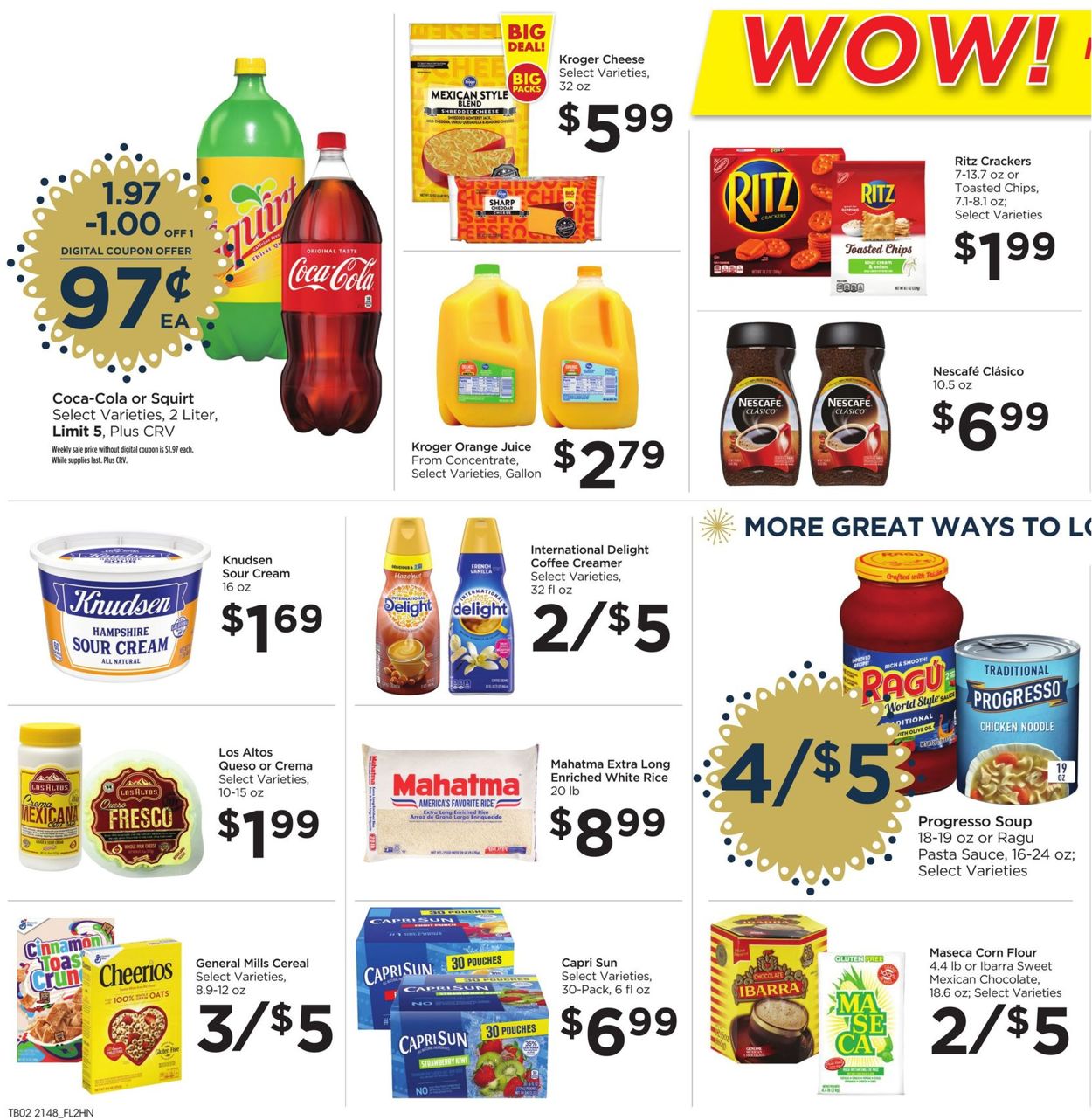 Foods Co. Ad from 12/29/2021