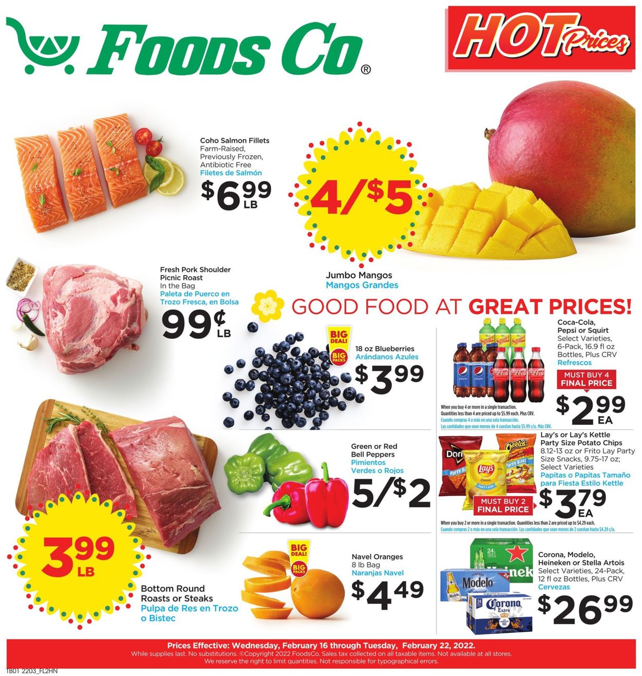 Foods Co. Ad from 02/16/2022