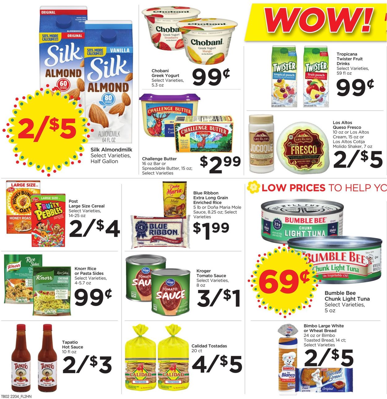 Foods Co. Ad from 02/23/2022
