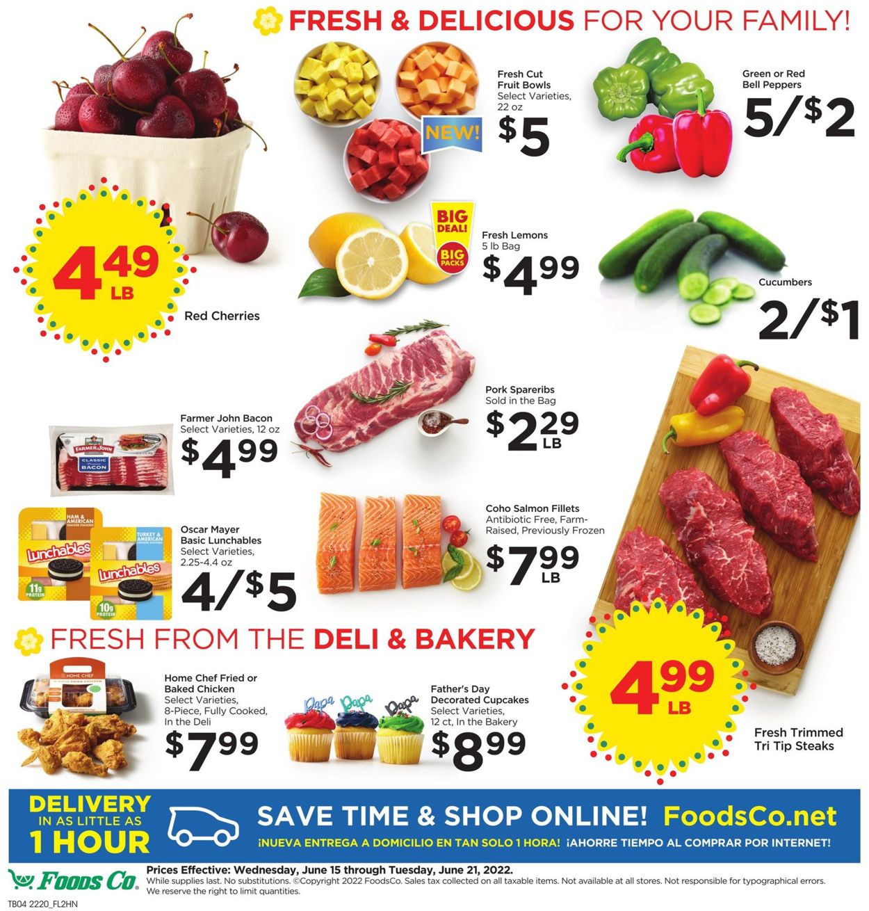 Foods Co. Ad from 06/15/2022