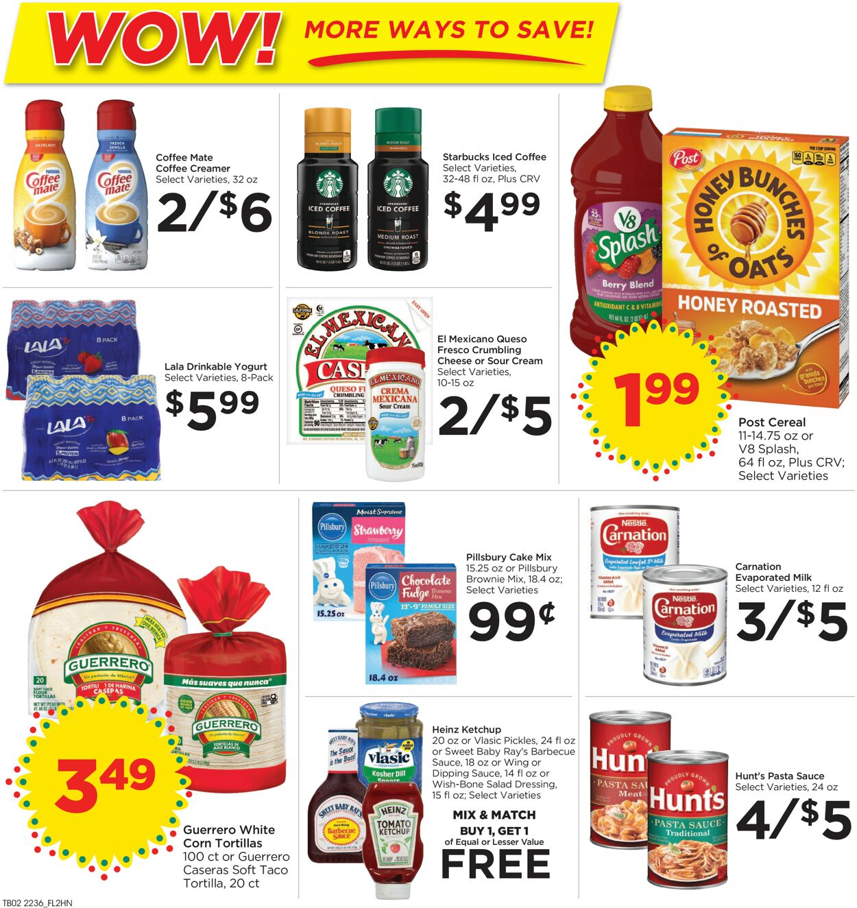 Foods Co. Ad from 10/05/2022