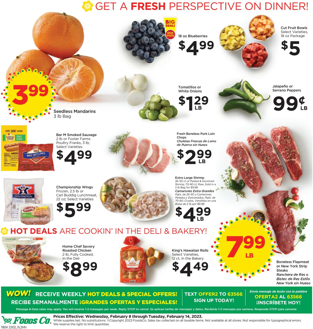Foods Co. Ad from 02/08/2023