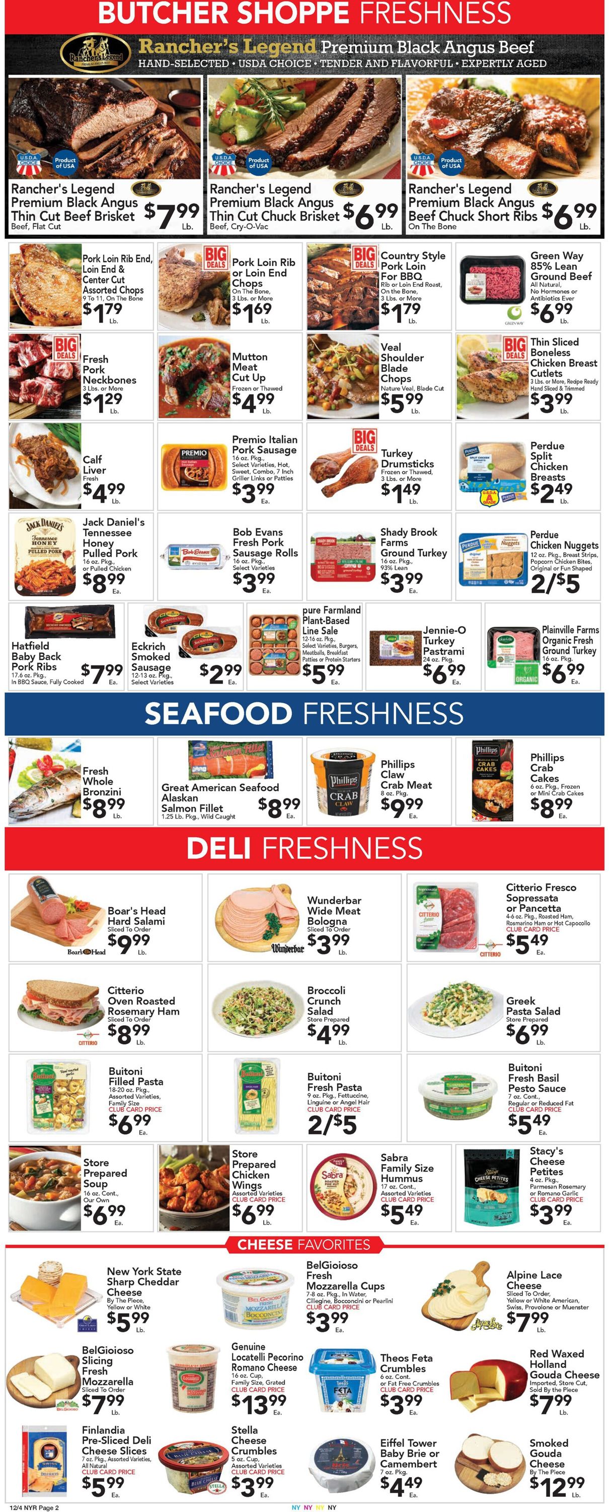 Foodtown Ad from 12/04/2020