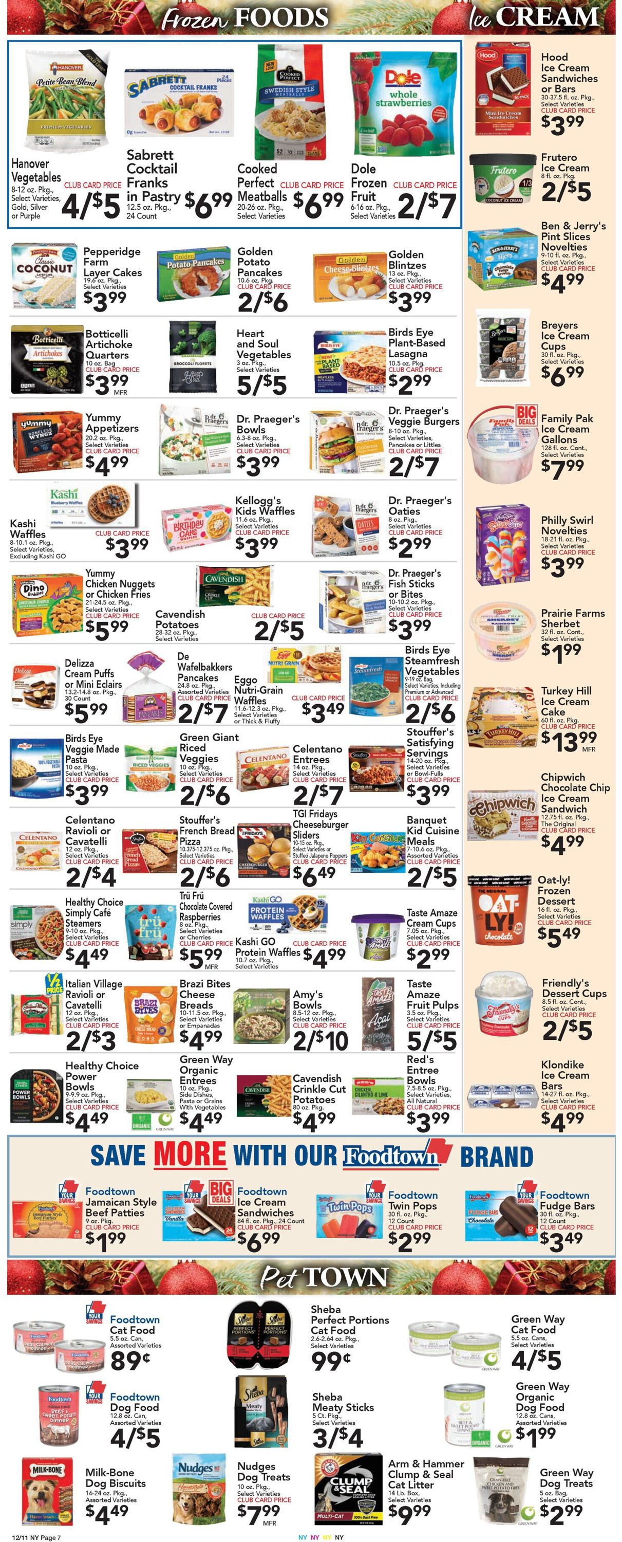 Foodtown Ad from 12/11/2020