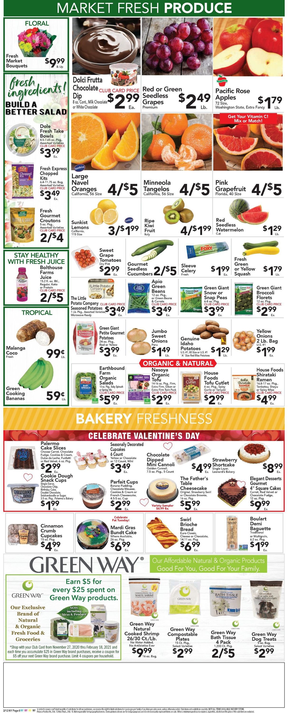 Foodtown Ad from 02/12/2021