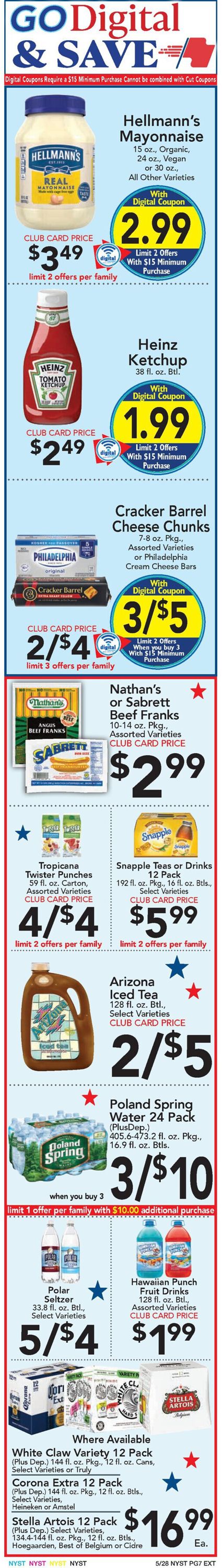 Foodtown Ad from 05/28/2021