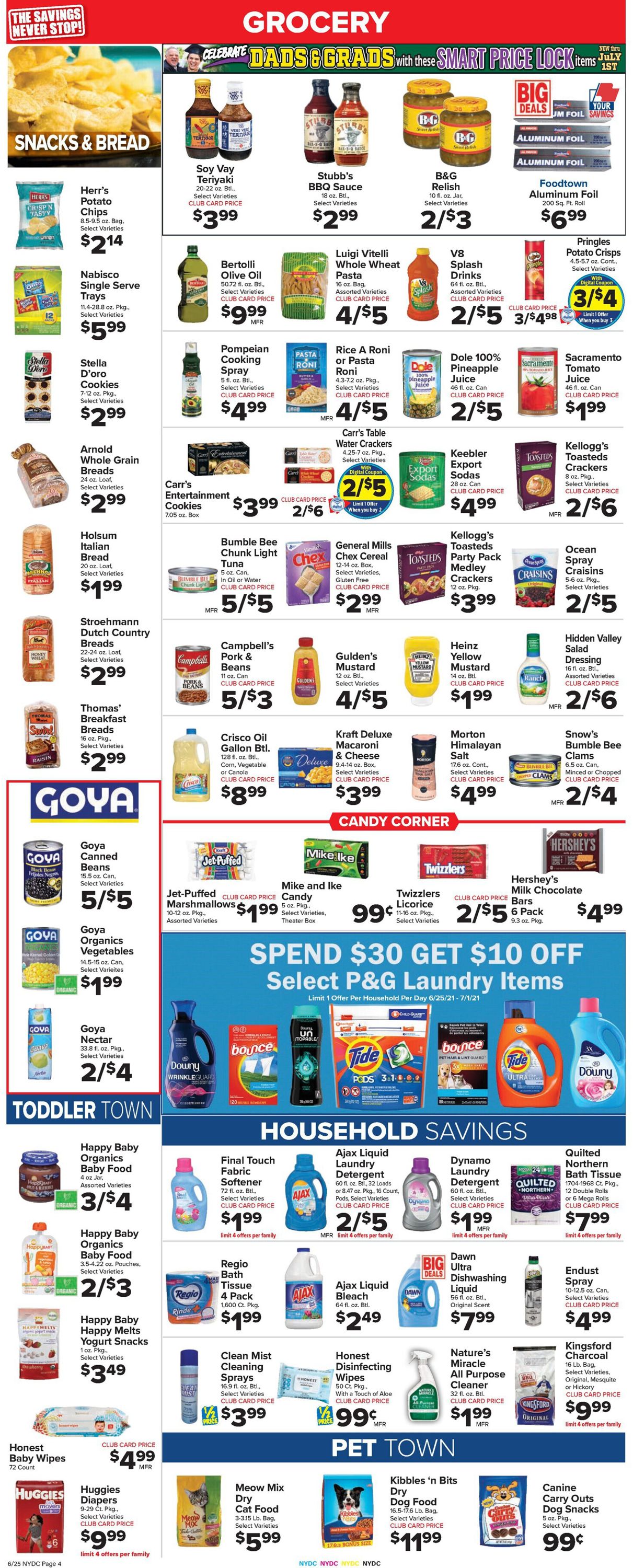 Foodtown Ad from 06/25/2021
