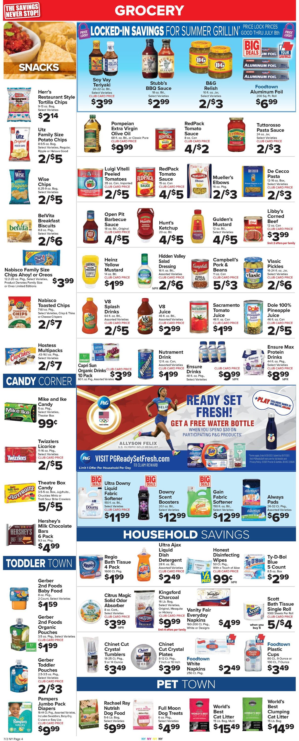 Foodtown Ad from 07/02/2021