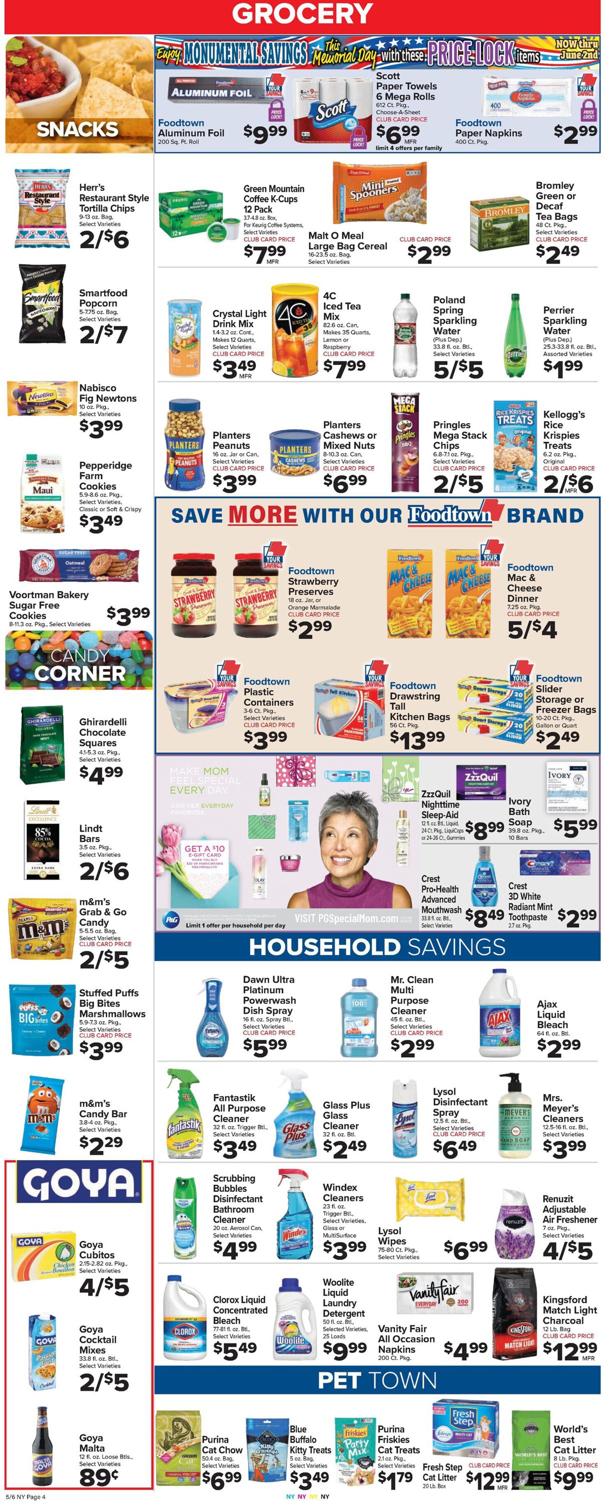Foodtown Ad from 05/06/2022