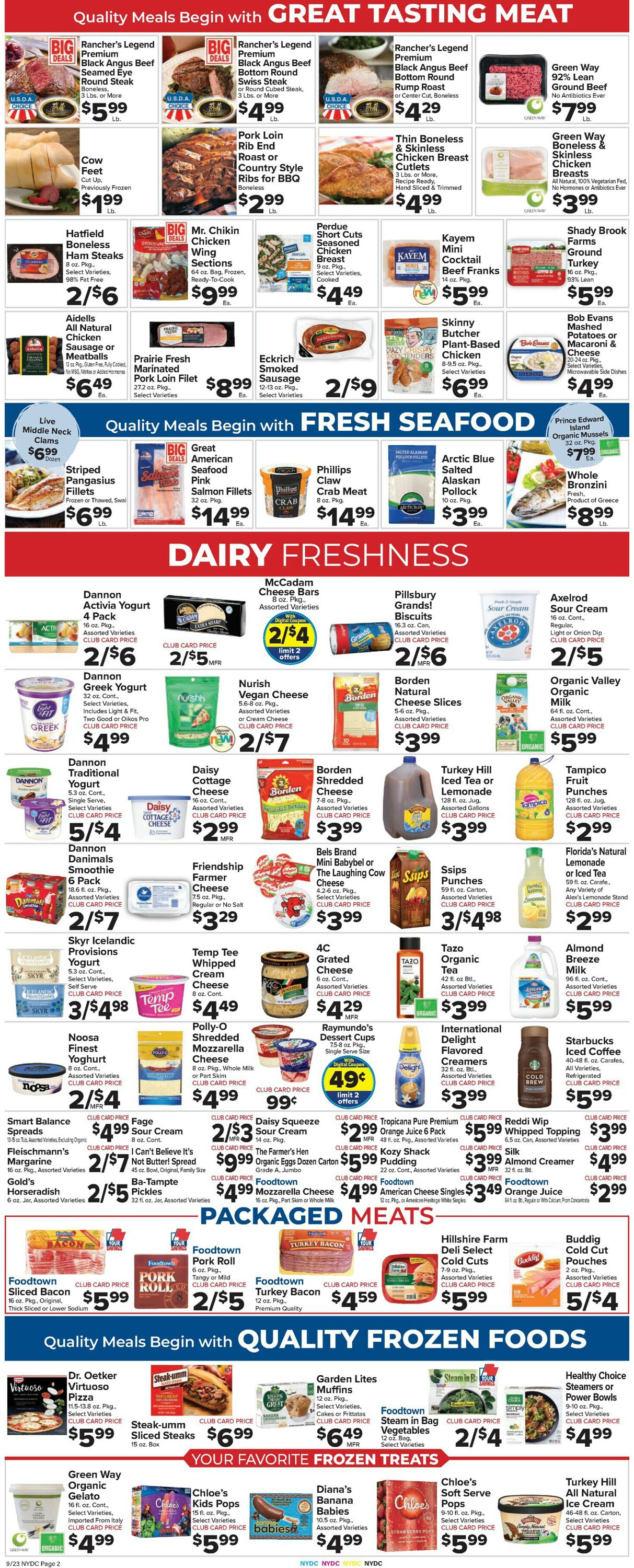 Foodtown Ad from 09/23/2022