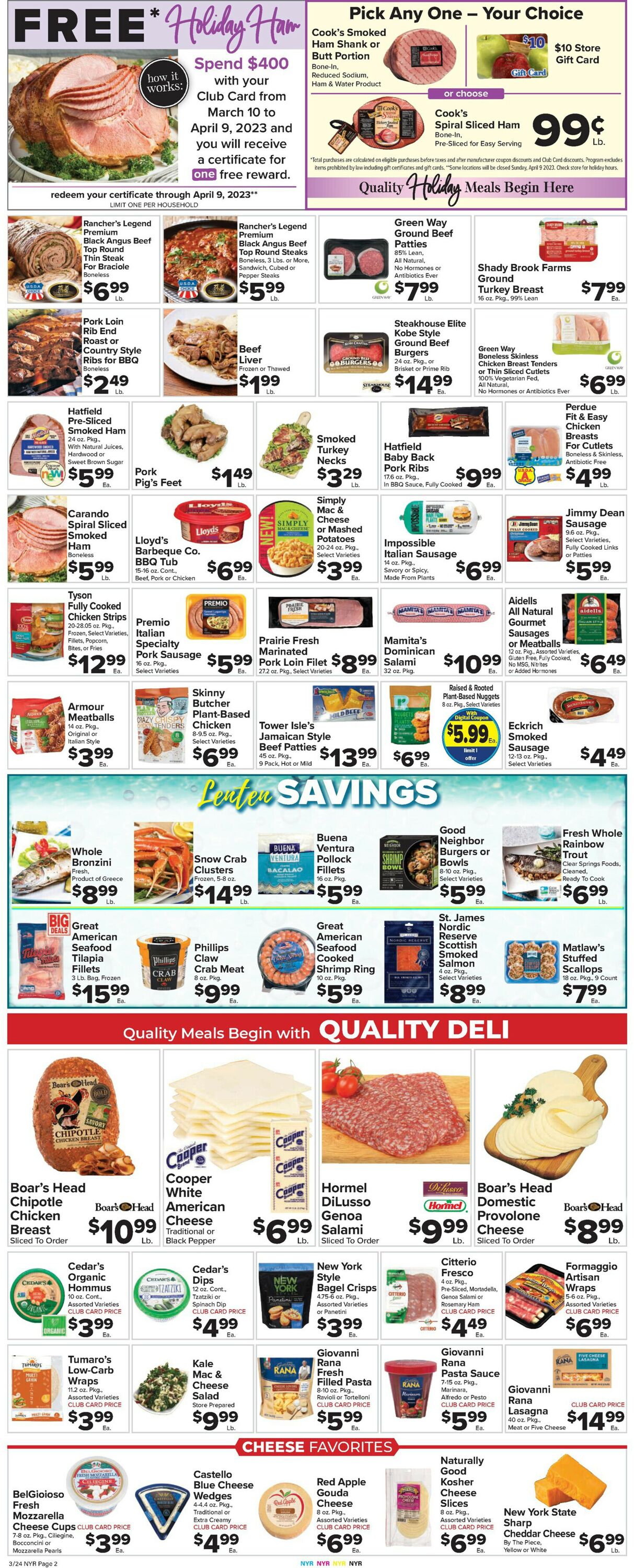 Foodtown Ad from 03/24/2023