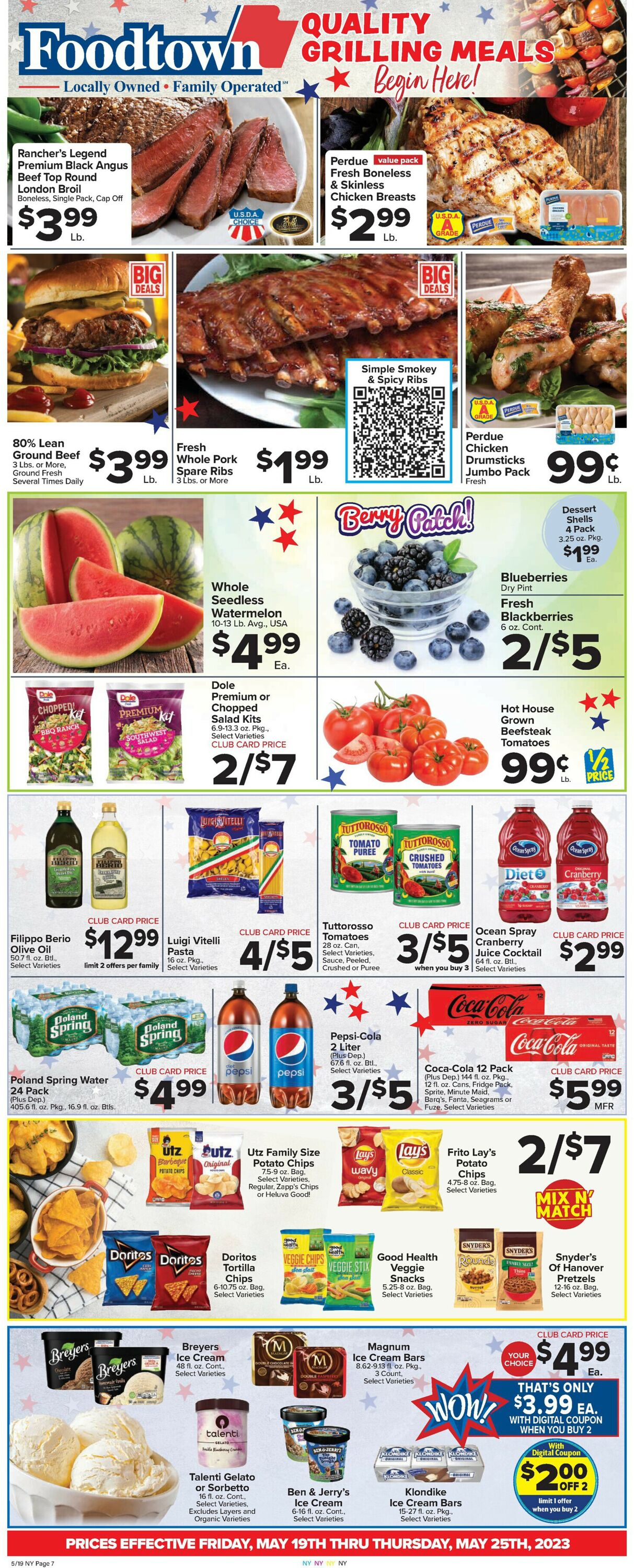 Foodtown Ad from 05/19/2023