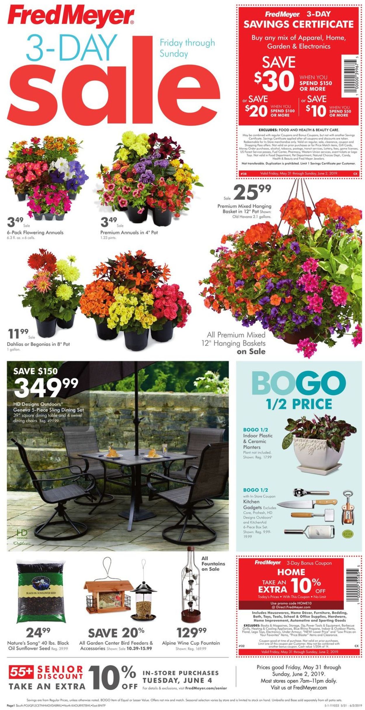 Fred Meyer Ad from 05/31/2019