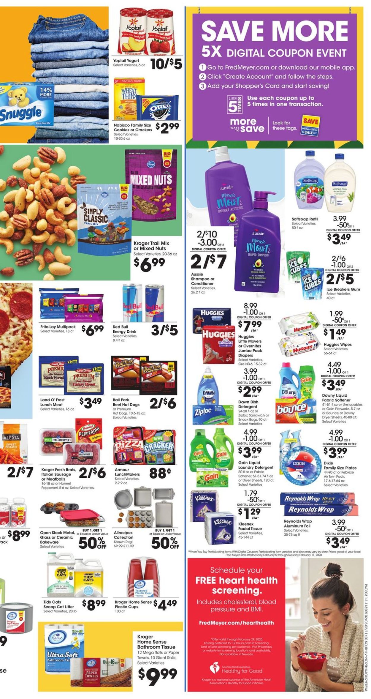 Fred Meyer Ad from 02/05/2020