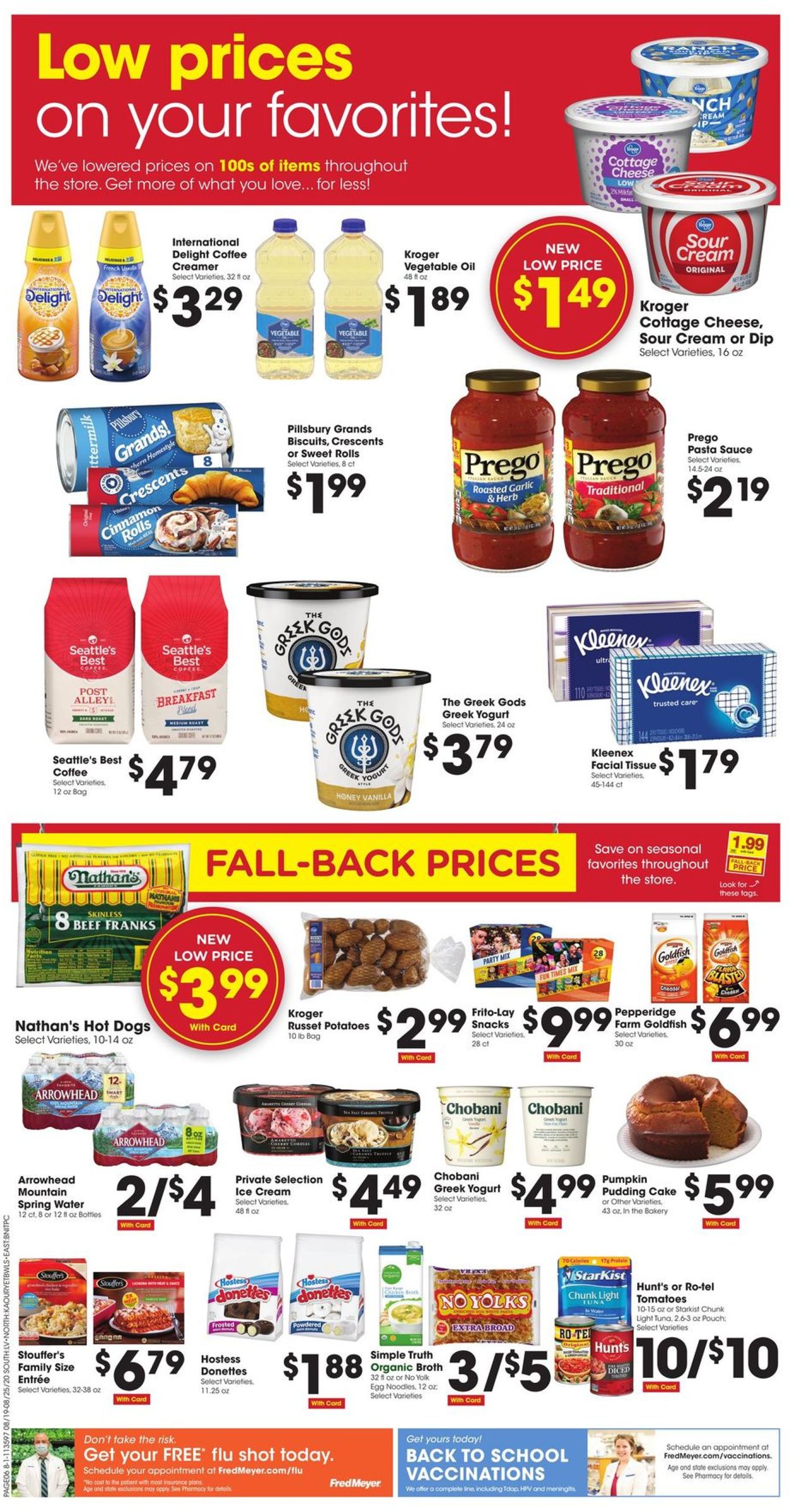 Fred Meyer Ad from 08/19/2020