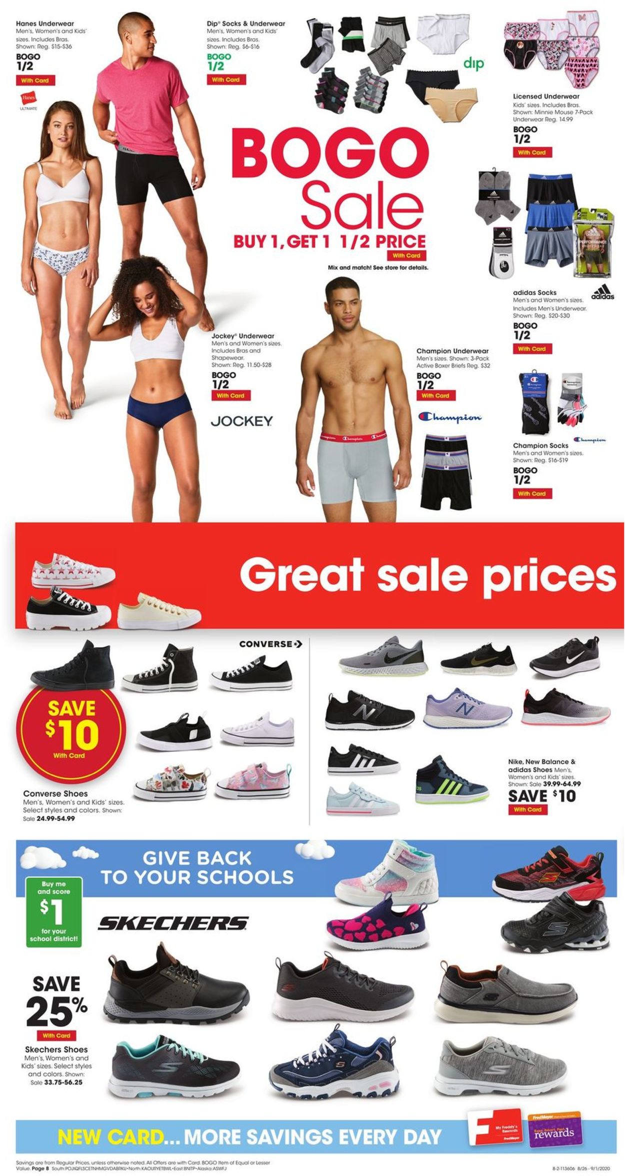 Fred Meyer Ad from 08/26/2020