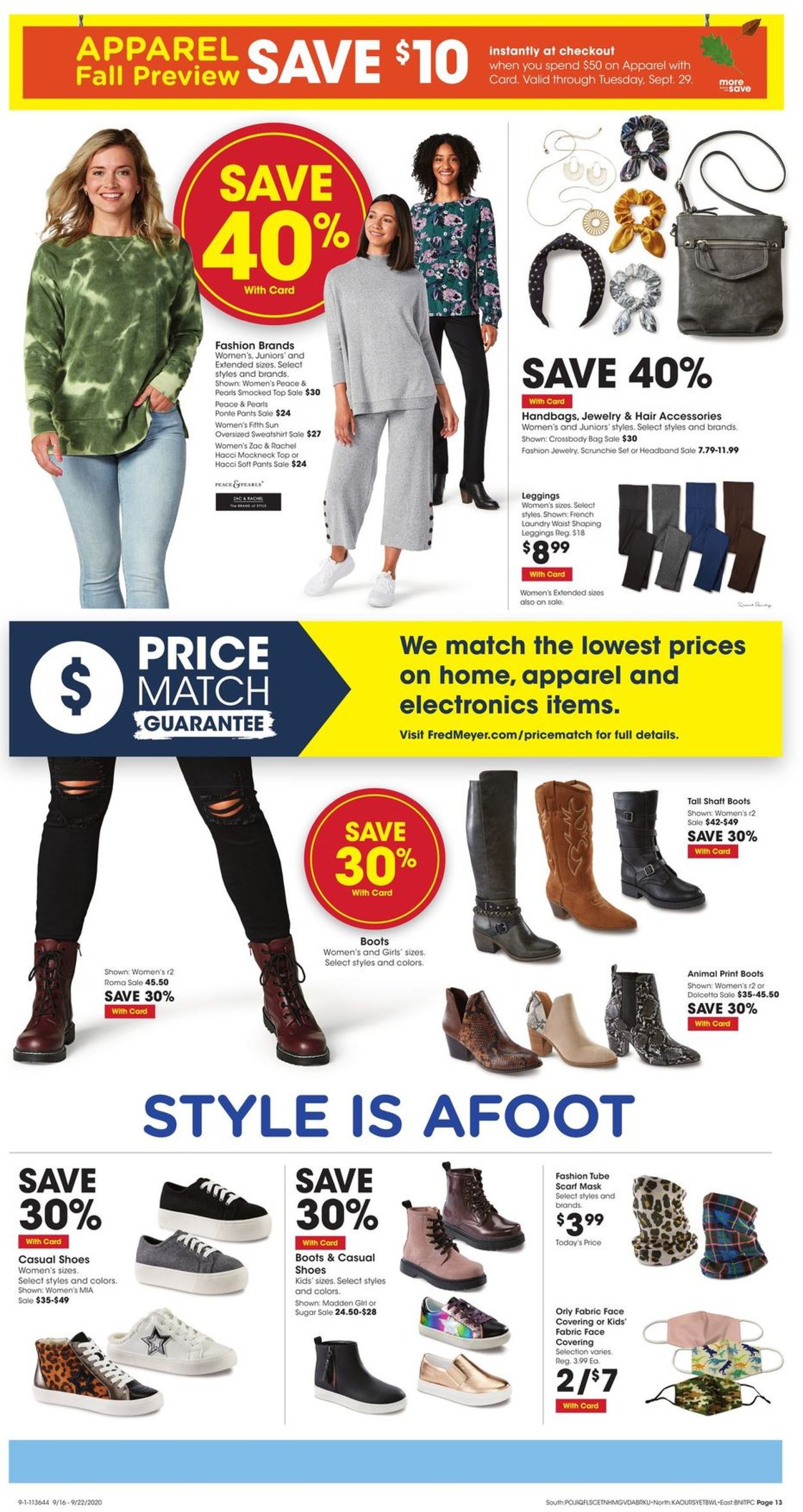 Fred Meyer Ad from 09/16/2020