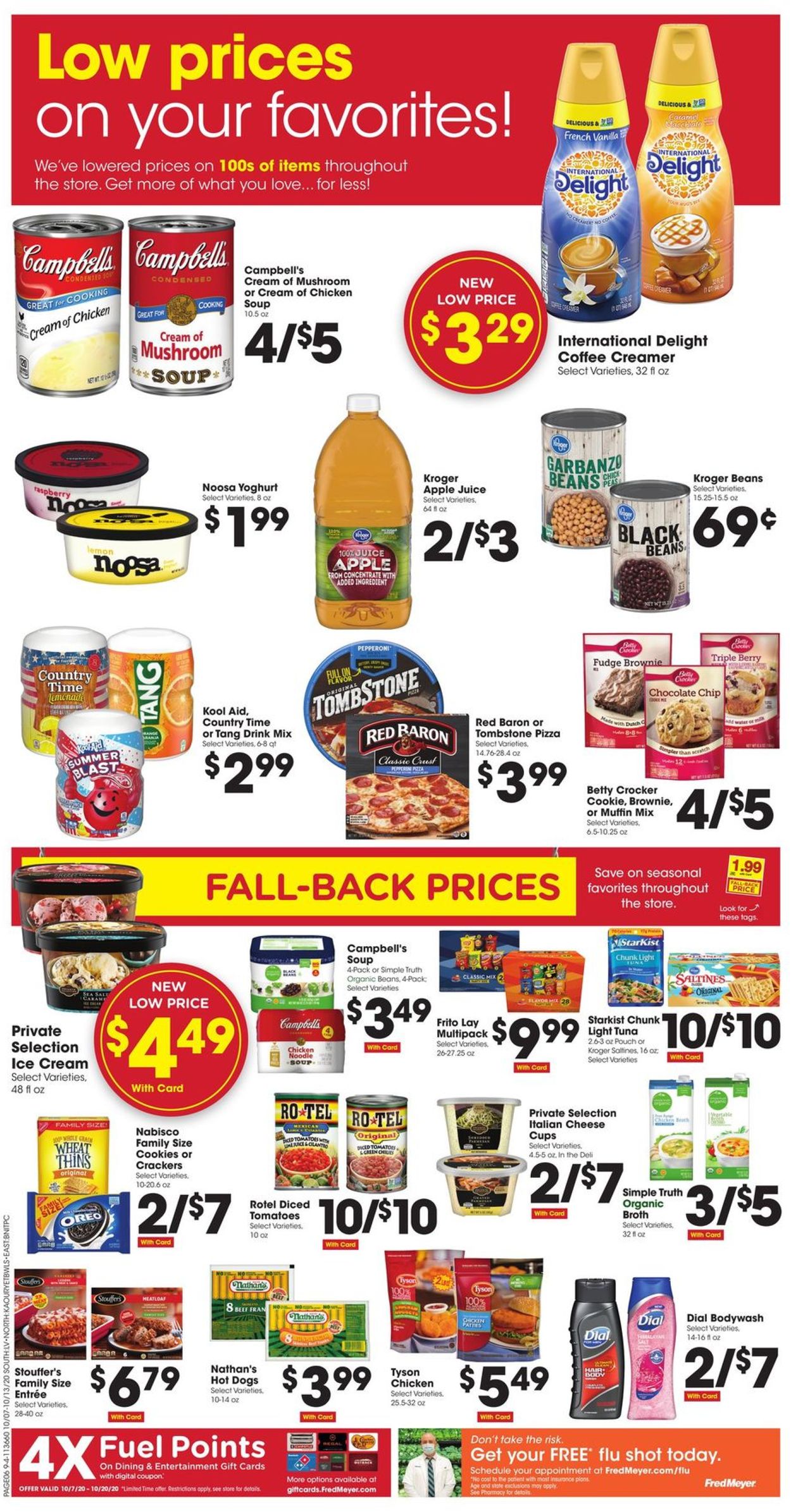 Fred Meyer Ad from 10/07/2020