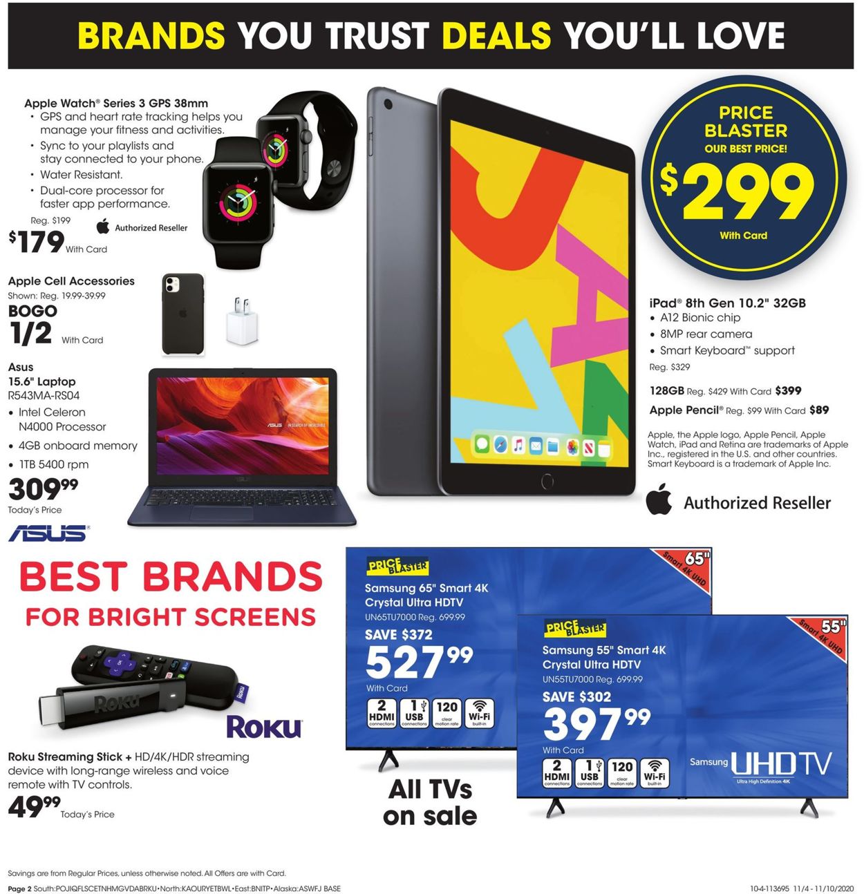Fred Meyer Ad from 11/04/2020