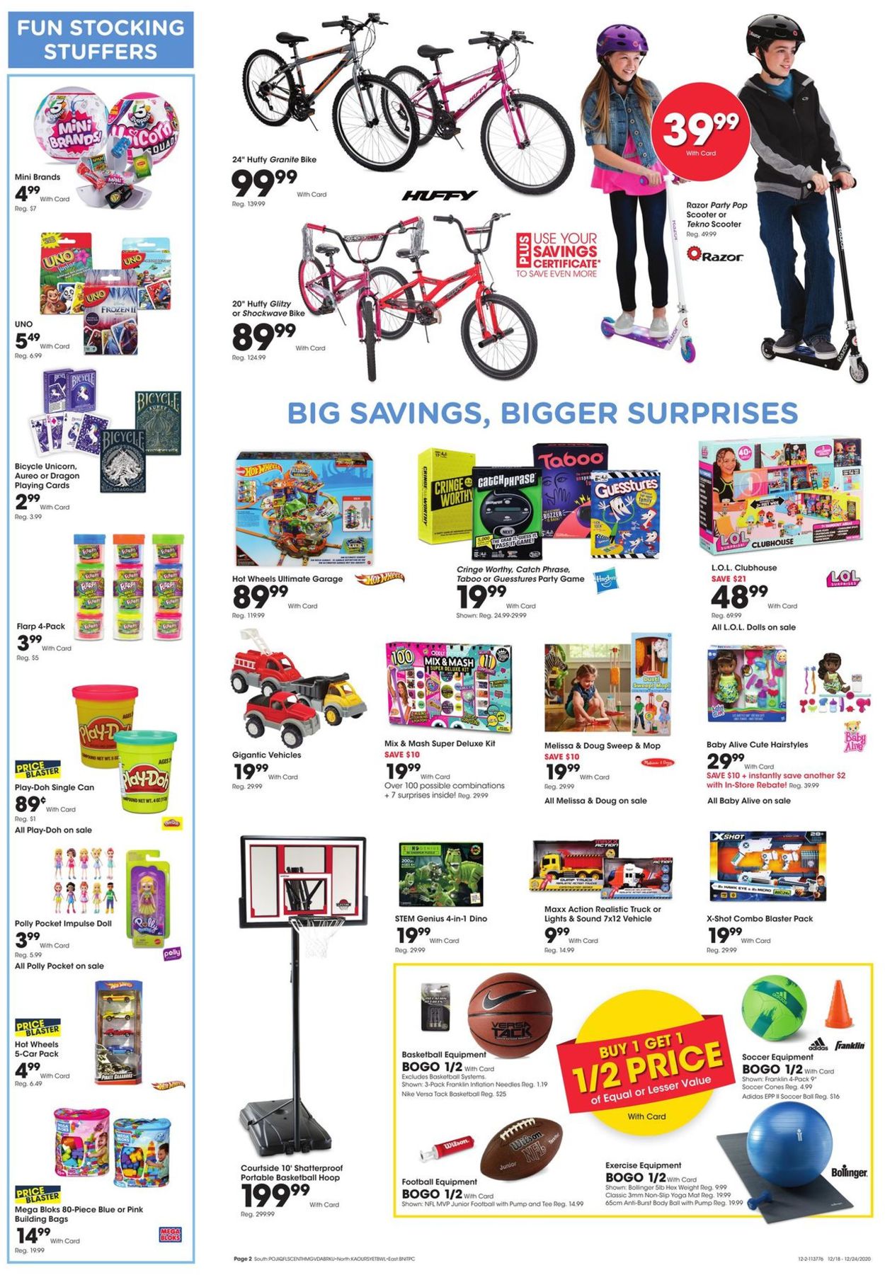 Fred Meyer Ad from 12/18/2020