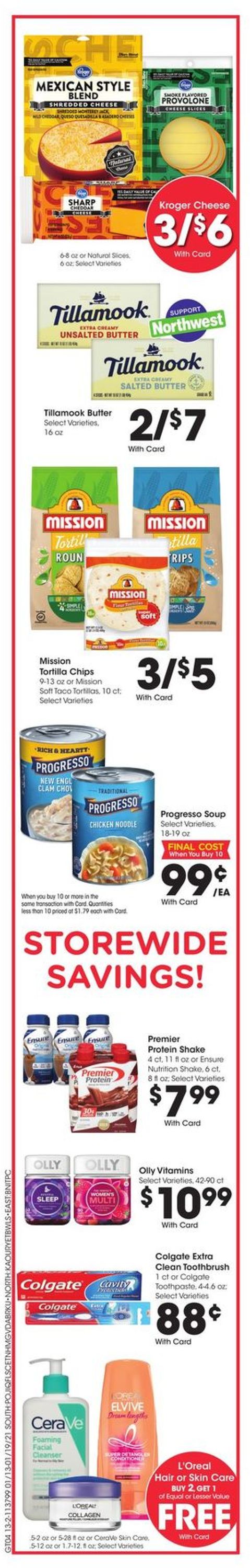 Fred Meyer Ad from 01/13/2021