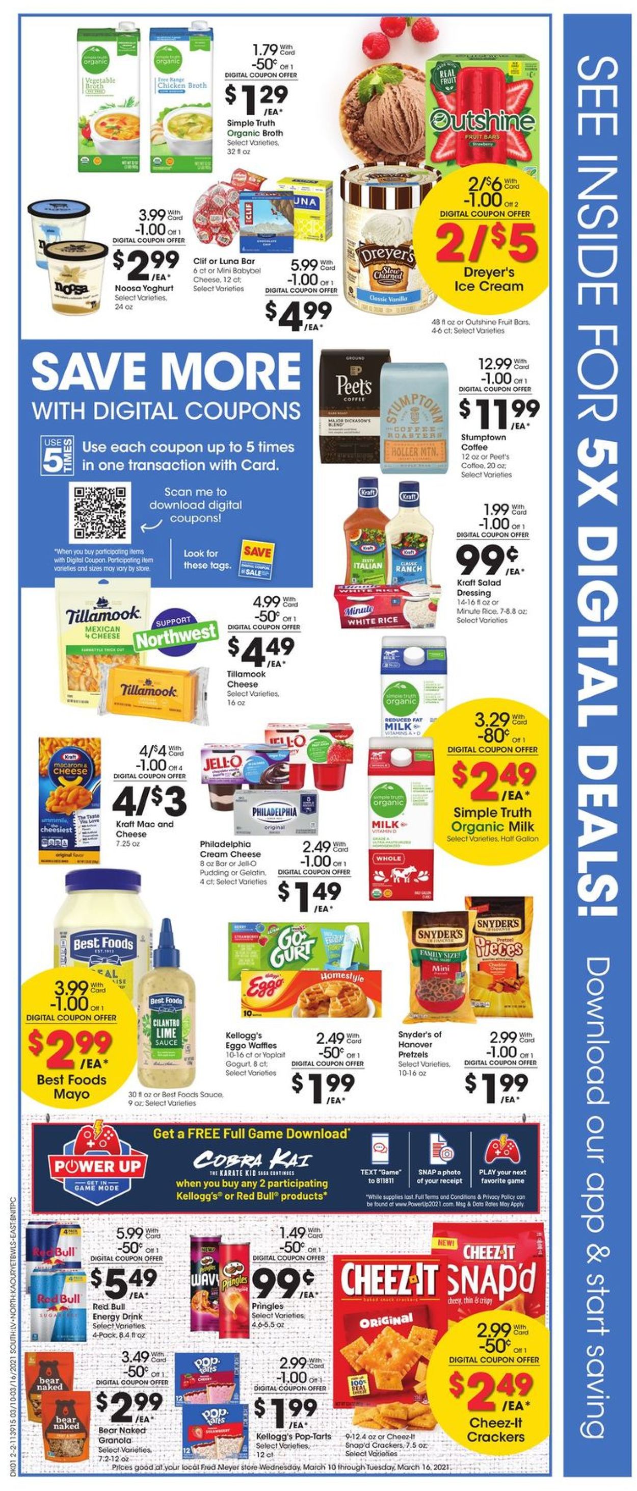 Fred Meyer Ad from 03/10/2021