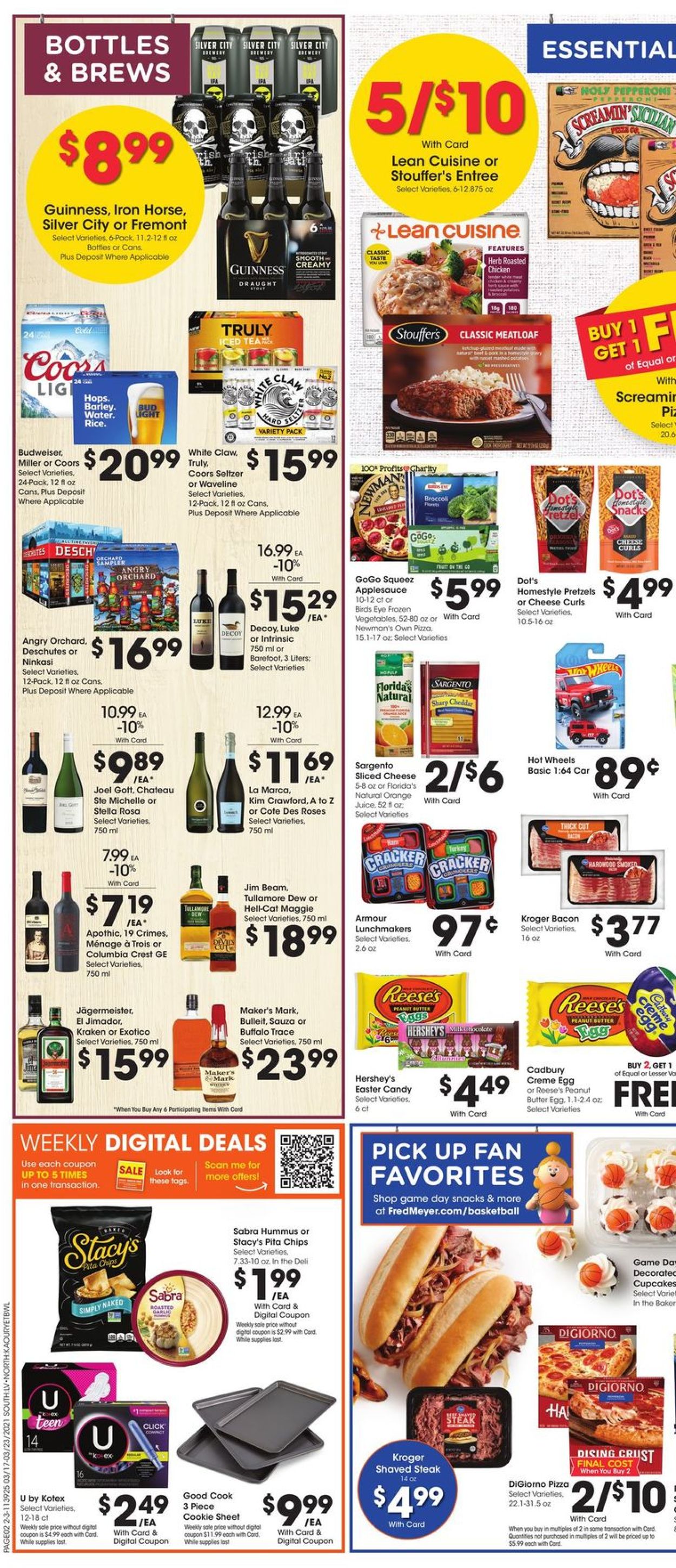 Fred Meyer Ad from 03/17/2021