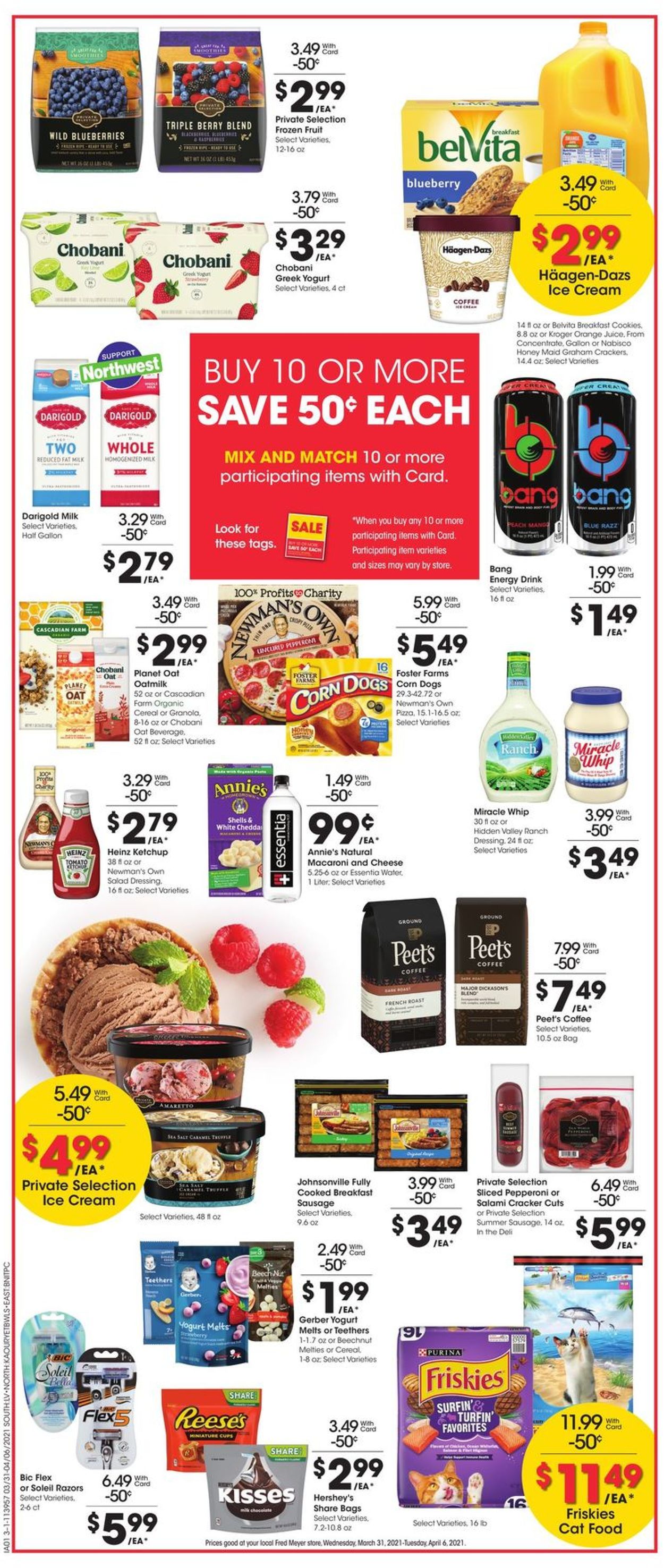 Fred Meyer Ad from 03/31/2021