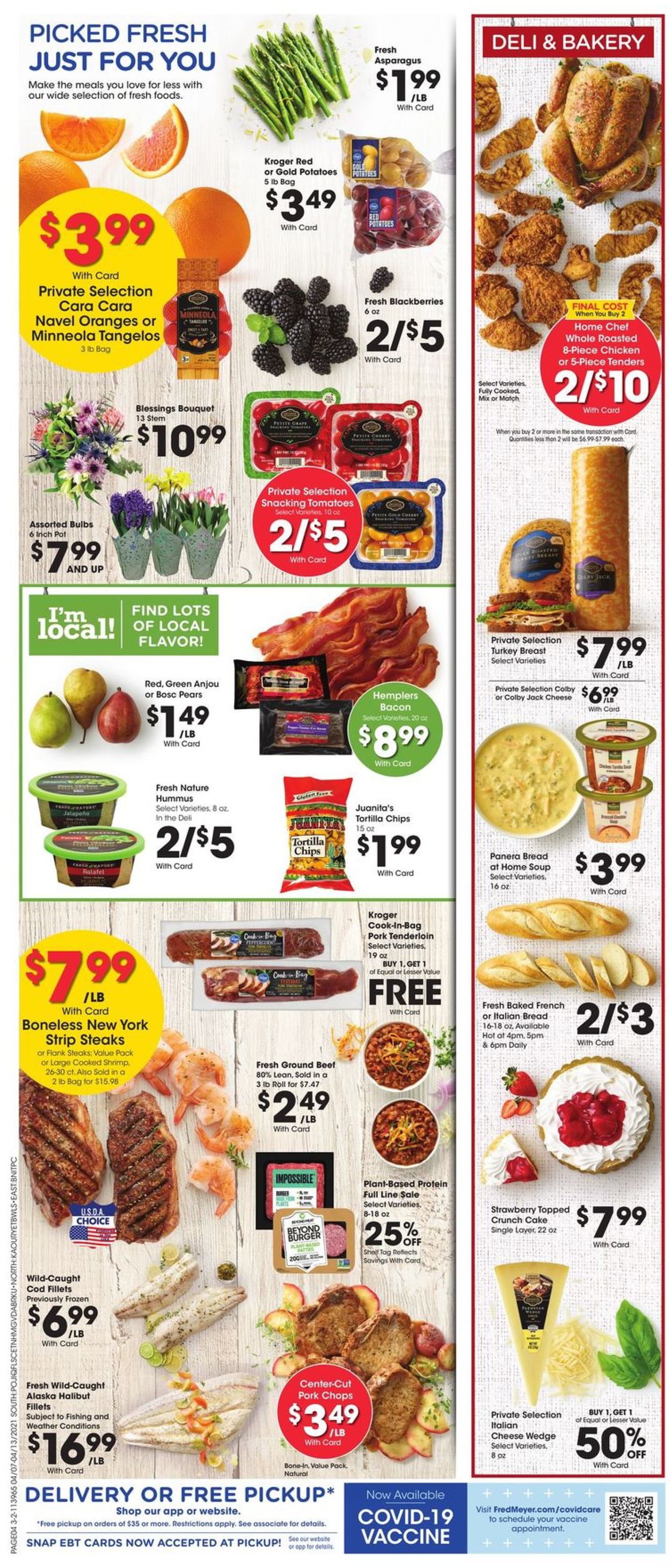 Fred Meyer Ad from 04/07/2021
