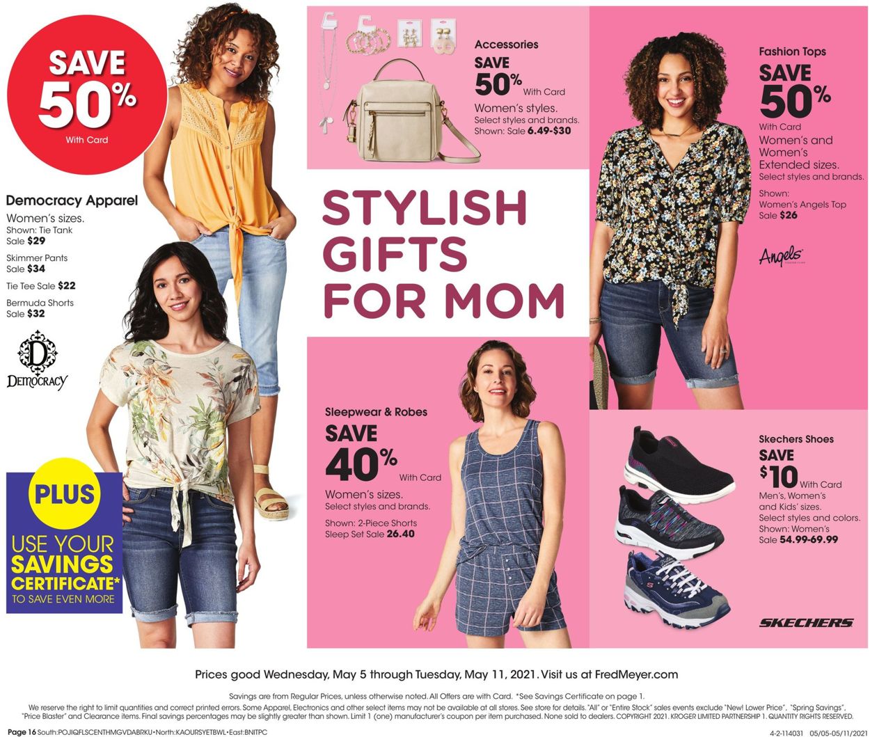 Fred Meyer Ad from 05/05/2021