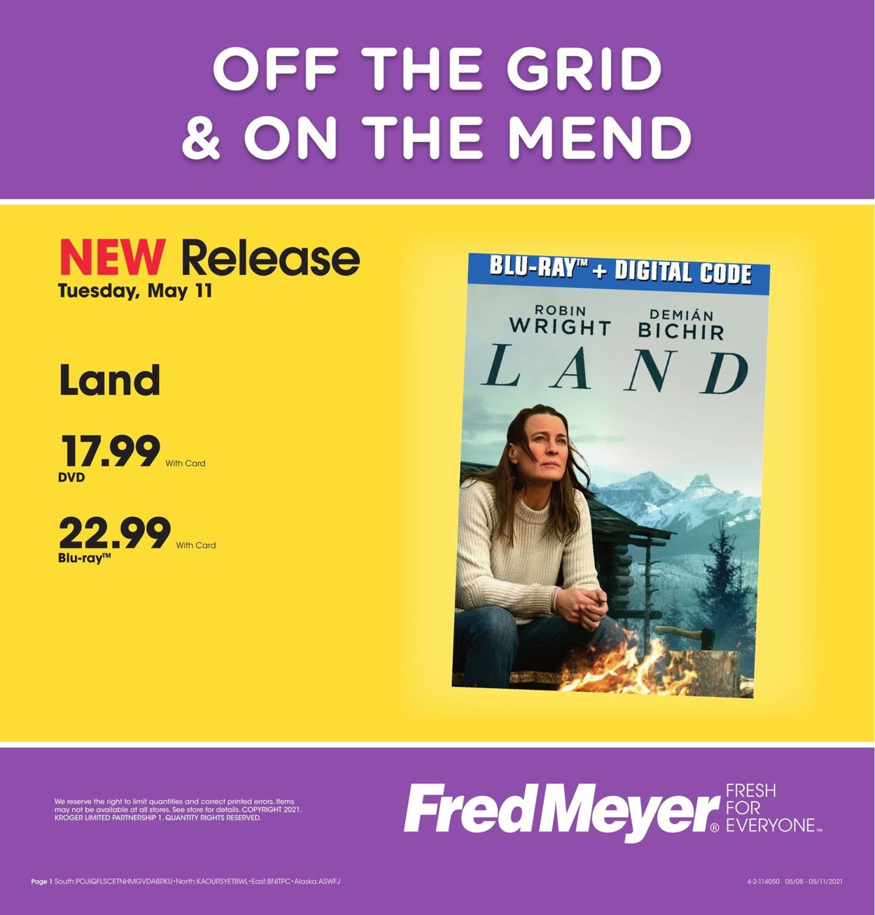 Fred Meyer Ad from 05/11/2021