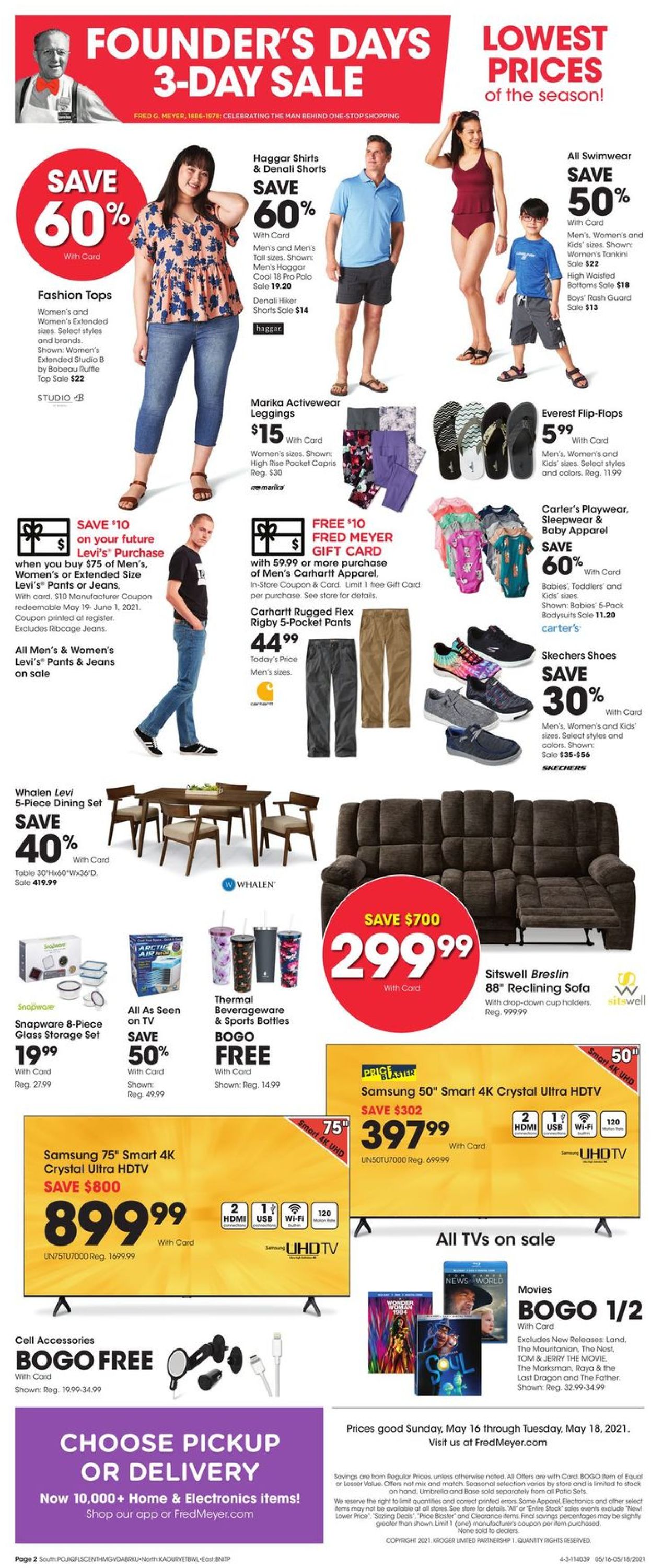 Fred Meyer Ad from 05/16/2021