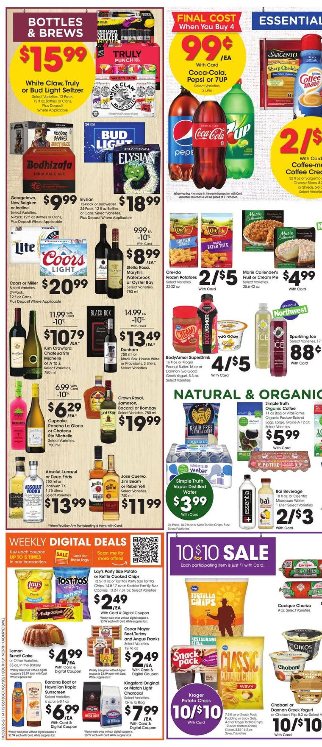 Fred Meyer Ad from 06/30/2021