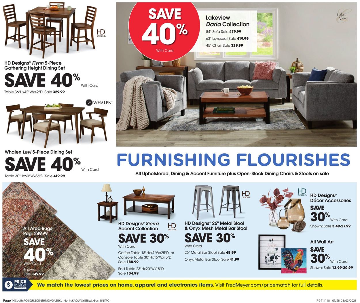 Fred Meyer Ad from 07/28/2021