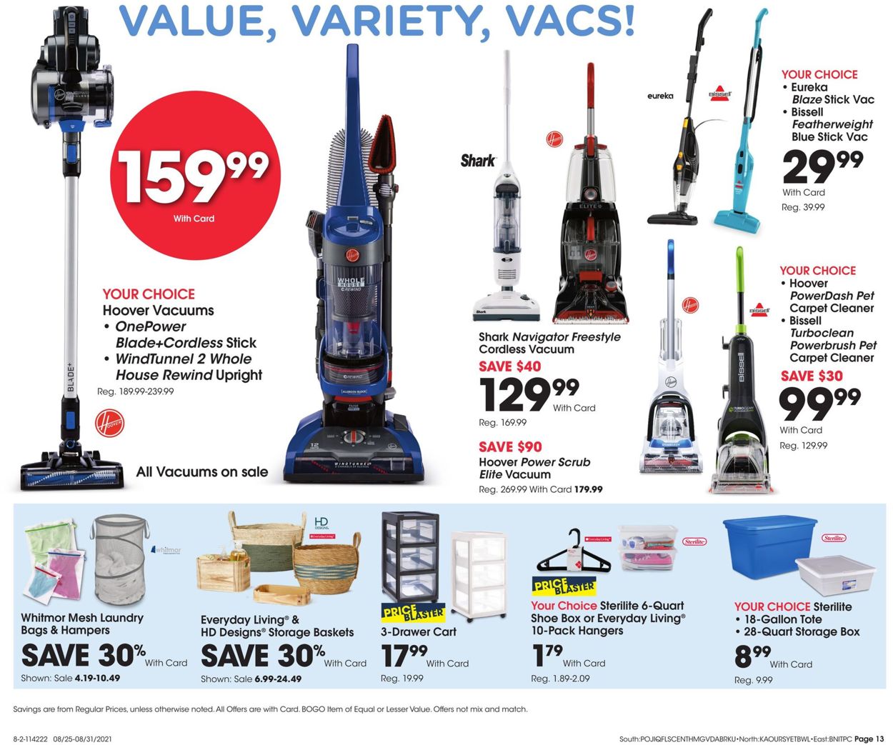 Fred Meyer Ad from 08/25/2021