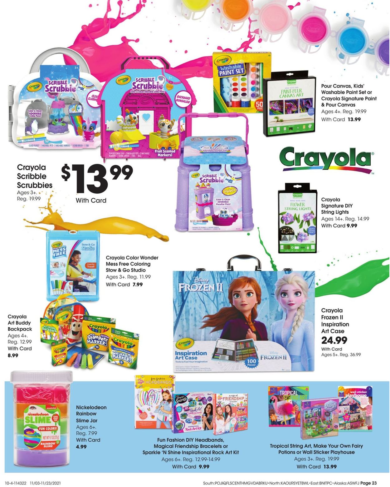 Fred Meyer Ad from 11/03/2021