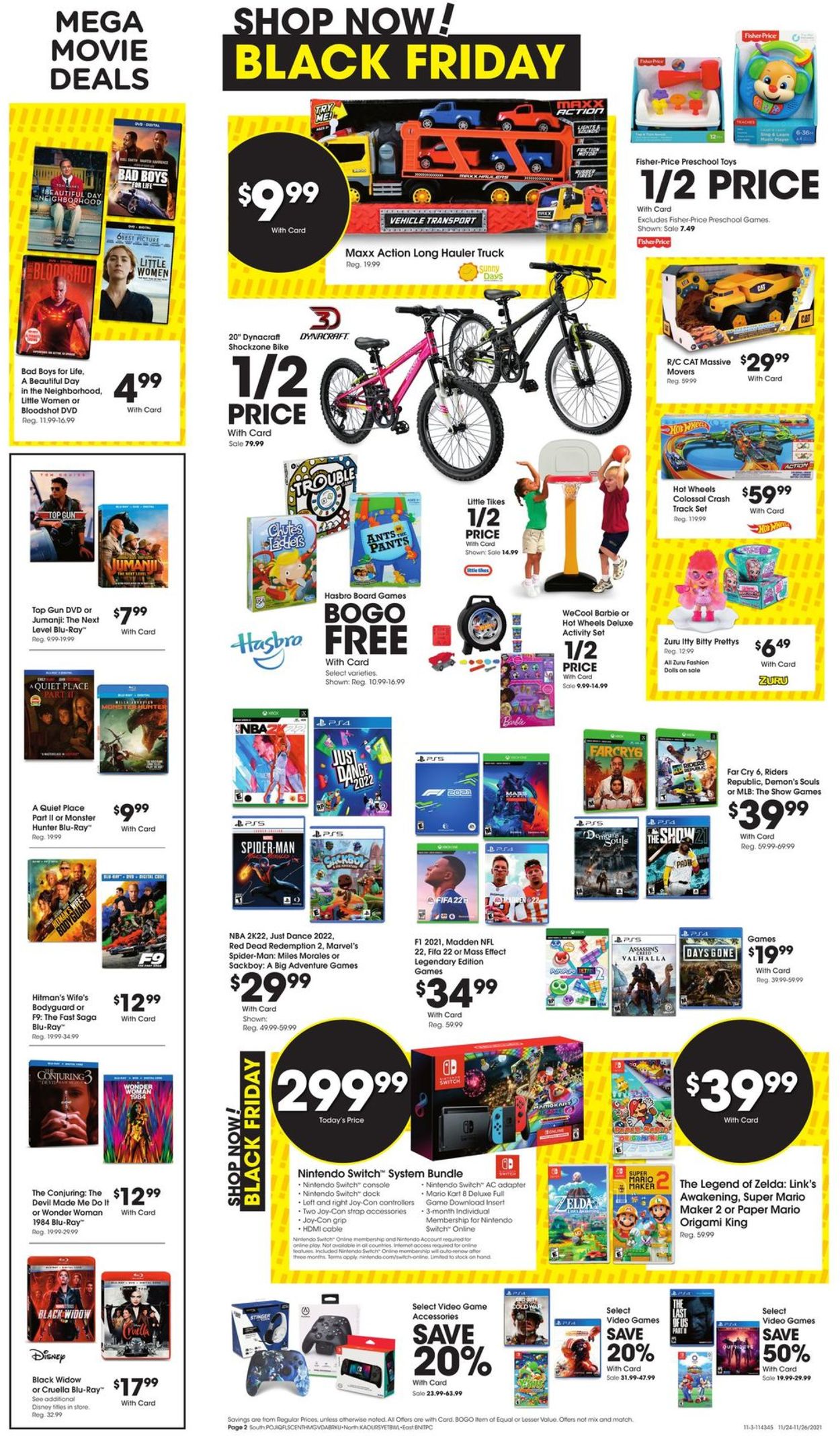 Fred Meyer Ad from 11/24/2021
