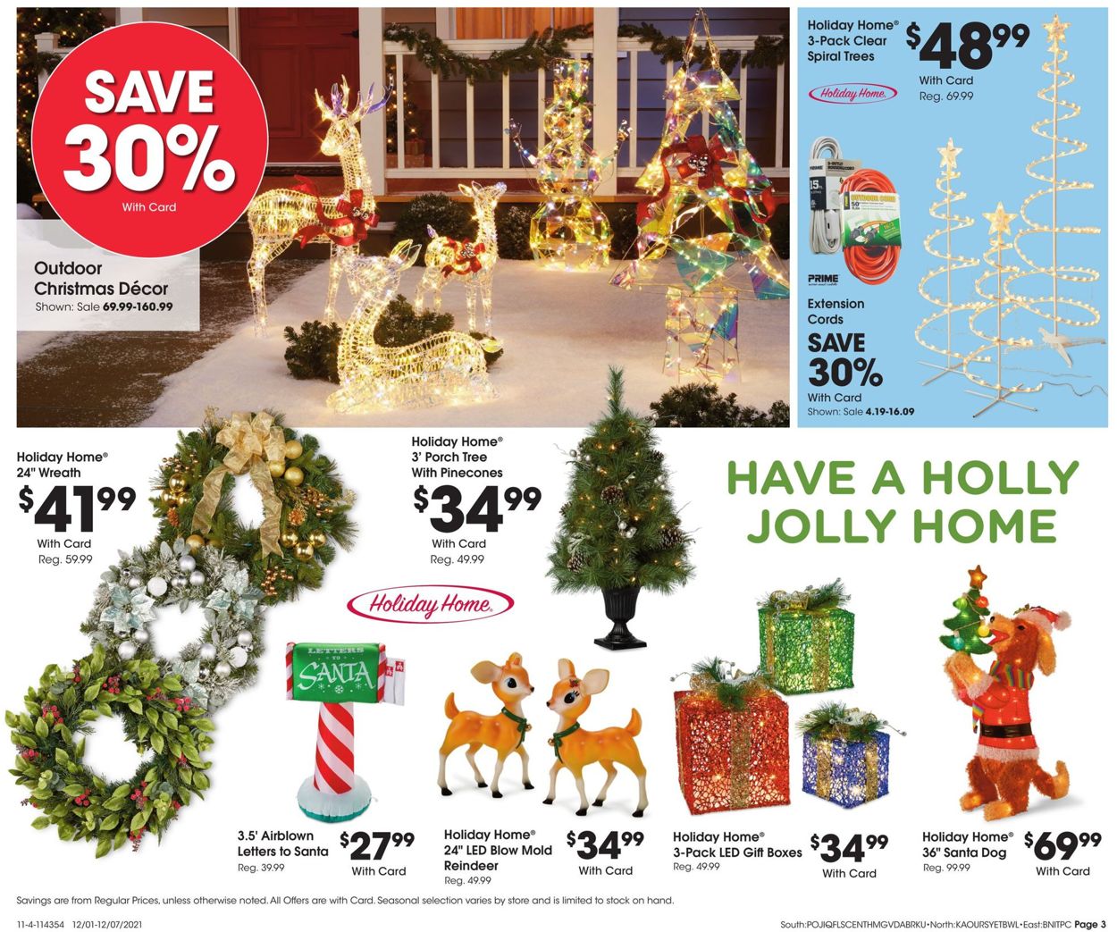 Fred Meyer Ad from 12/01/2021