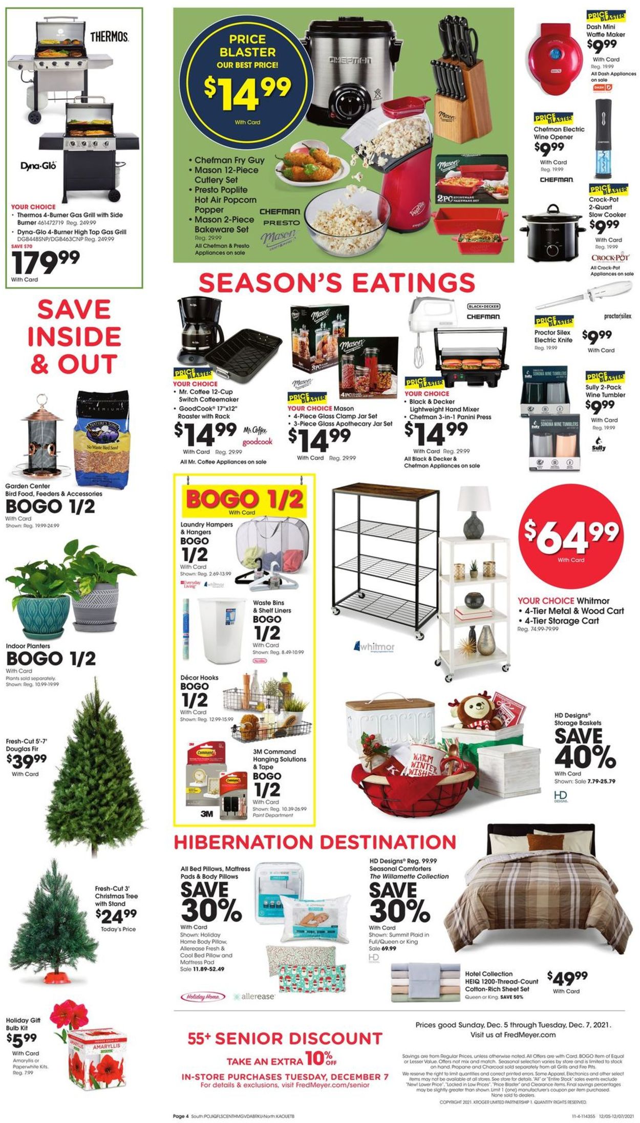 Fred Meyer Ad from 12/05/2021